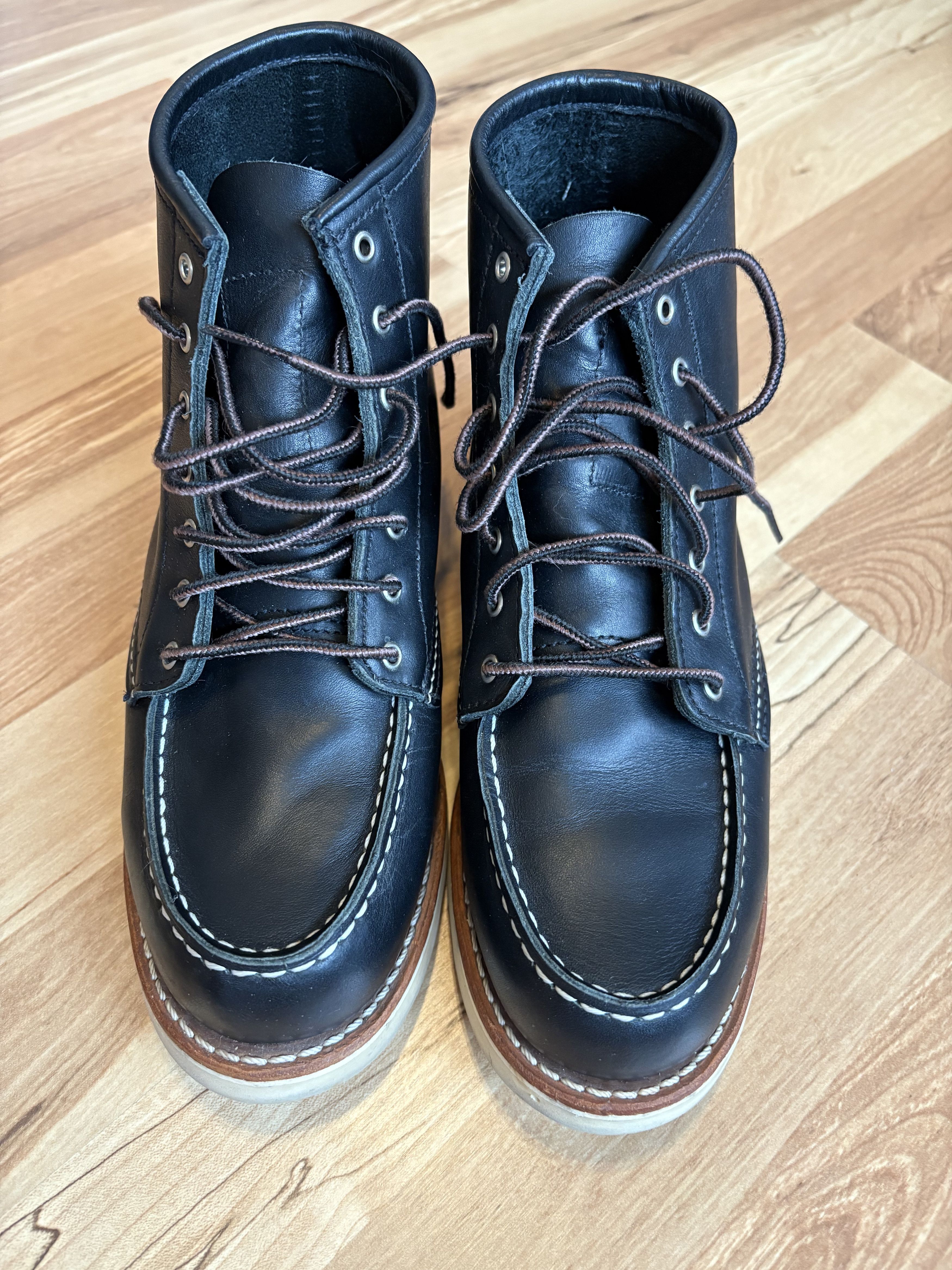 Red Wing Red Wing Women’s Heritage Classic Moc Boots Black Size US 8.5 / IT 38.5 - 2 Thumbnail
