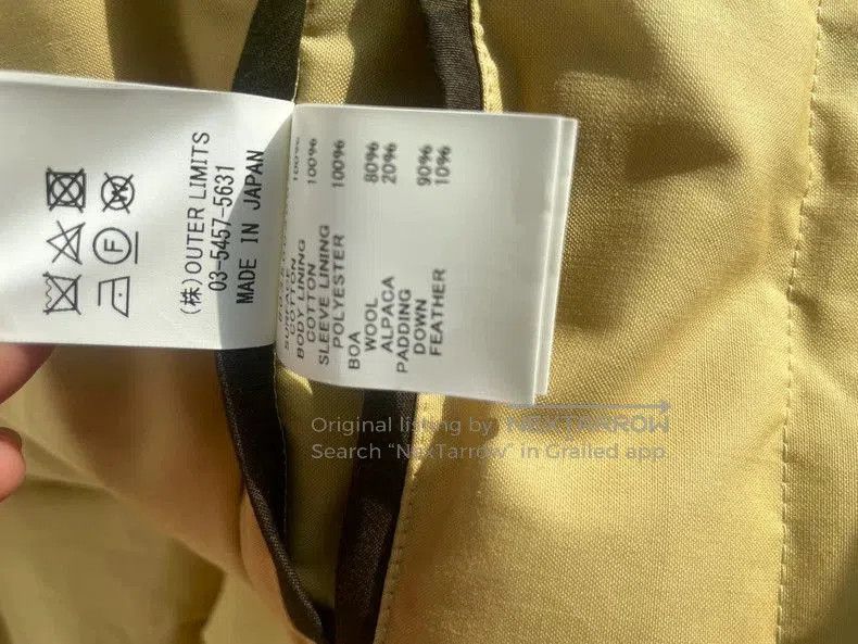 Nigel Cabourn Nigel Cabourn Camouflage Down Jacket. Size US XL / EU 56 / 4 - 7 Thumbnail
