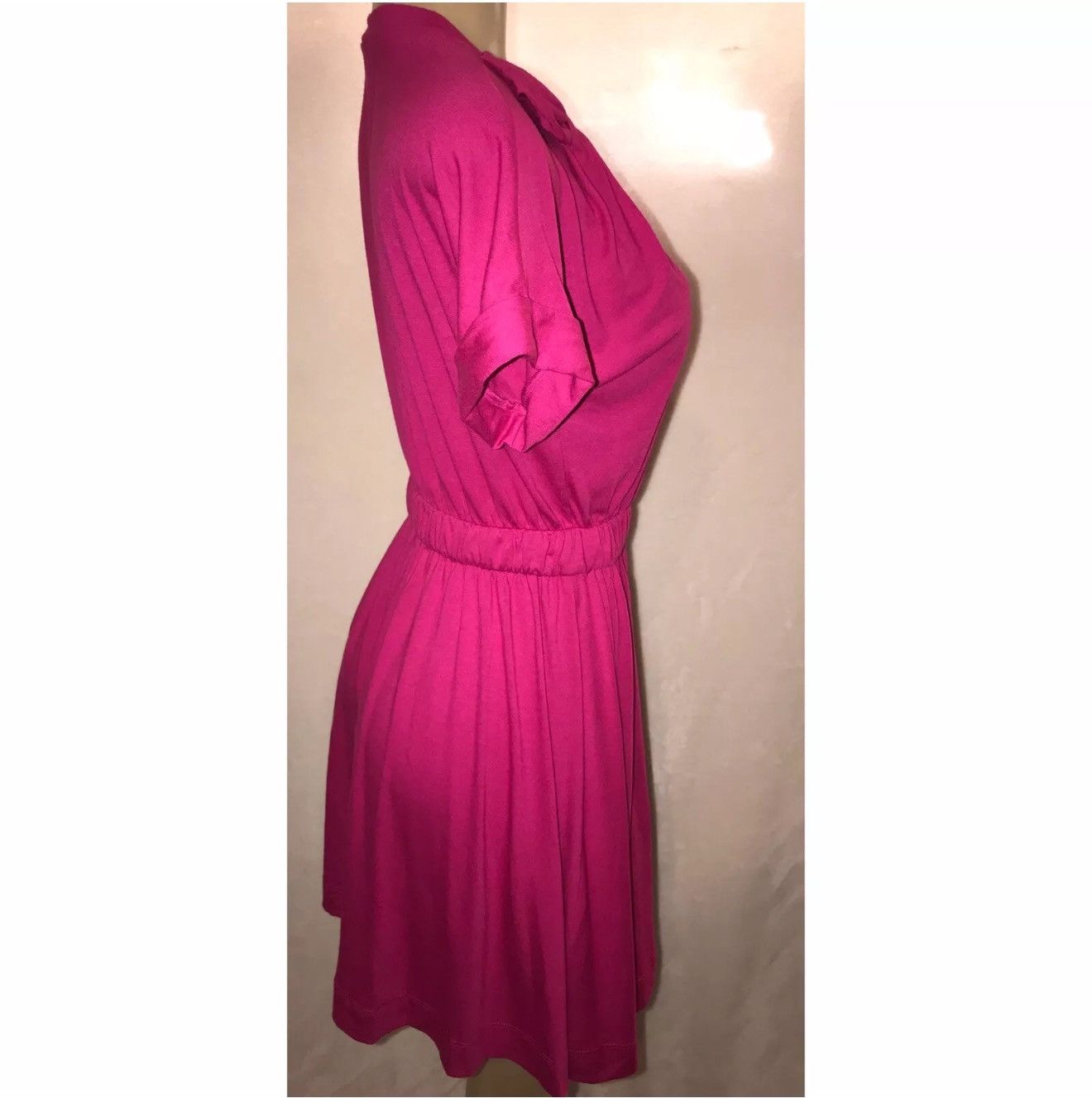 Kate Spade Kate Spade Dress Fancy Meeting You Bow Jersey cotton Pink Size S / US 4 / IT 40 - 5 Thumbnail