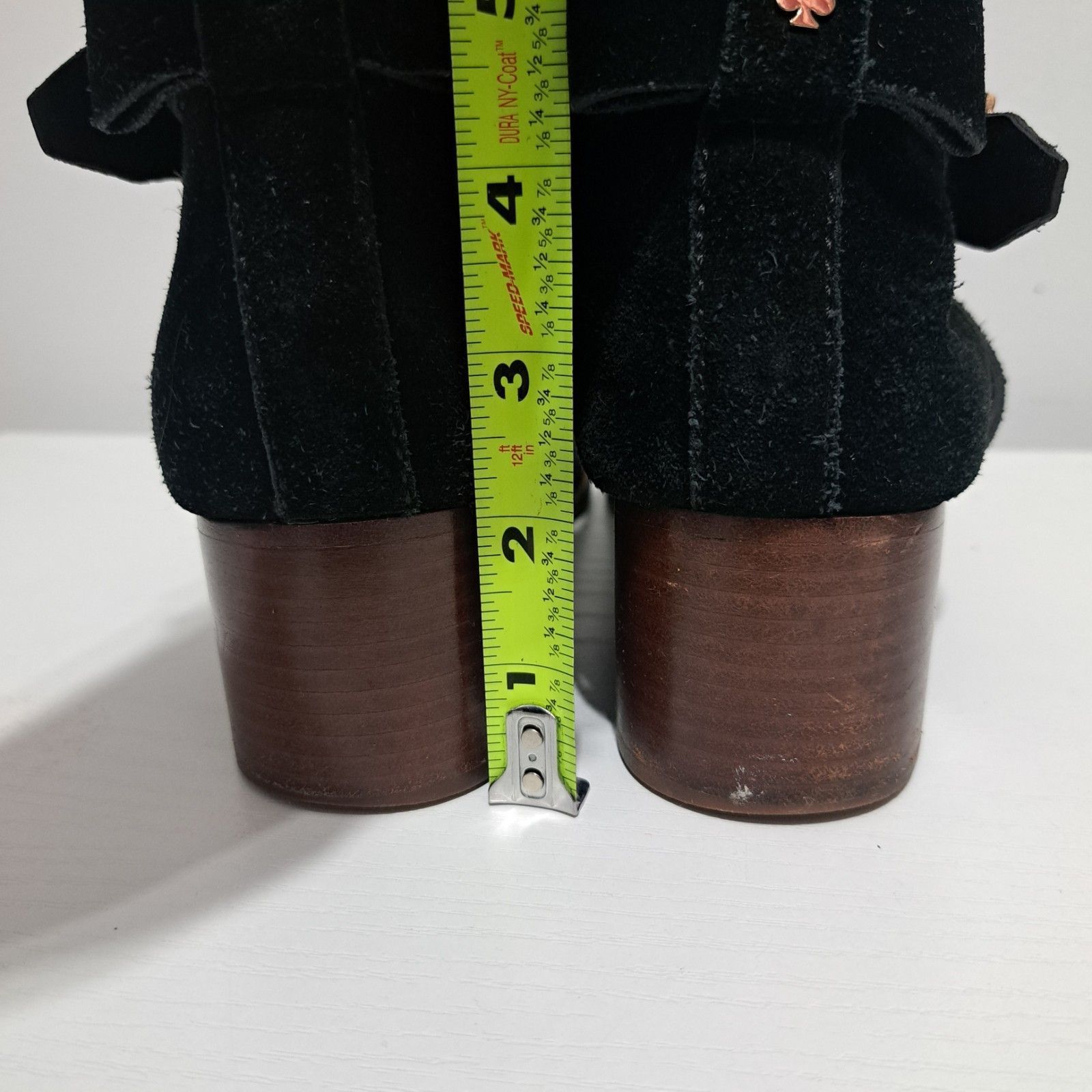 Kate Spade Kate Spade Taley Logo Bow Gothic Western Pull On Leather Sue Size US 8.5 / IT 38.5 - 13 Thumbnail
