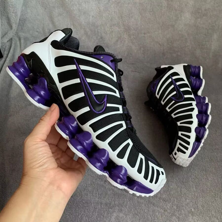 Nike Nike Shox TL court purple white Size US 11.5 / EU 44-45 - 2 Thumbnail