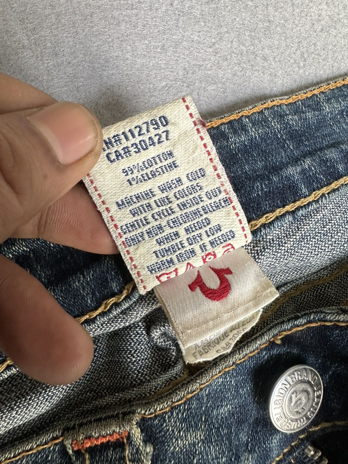 True Religion FLARE True Religion Low Rise Denim Size US 28 / EU 44 - 19 Thumbnail