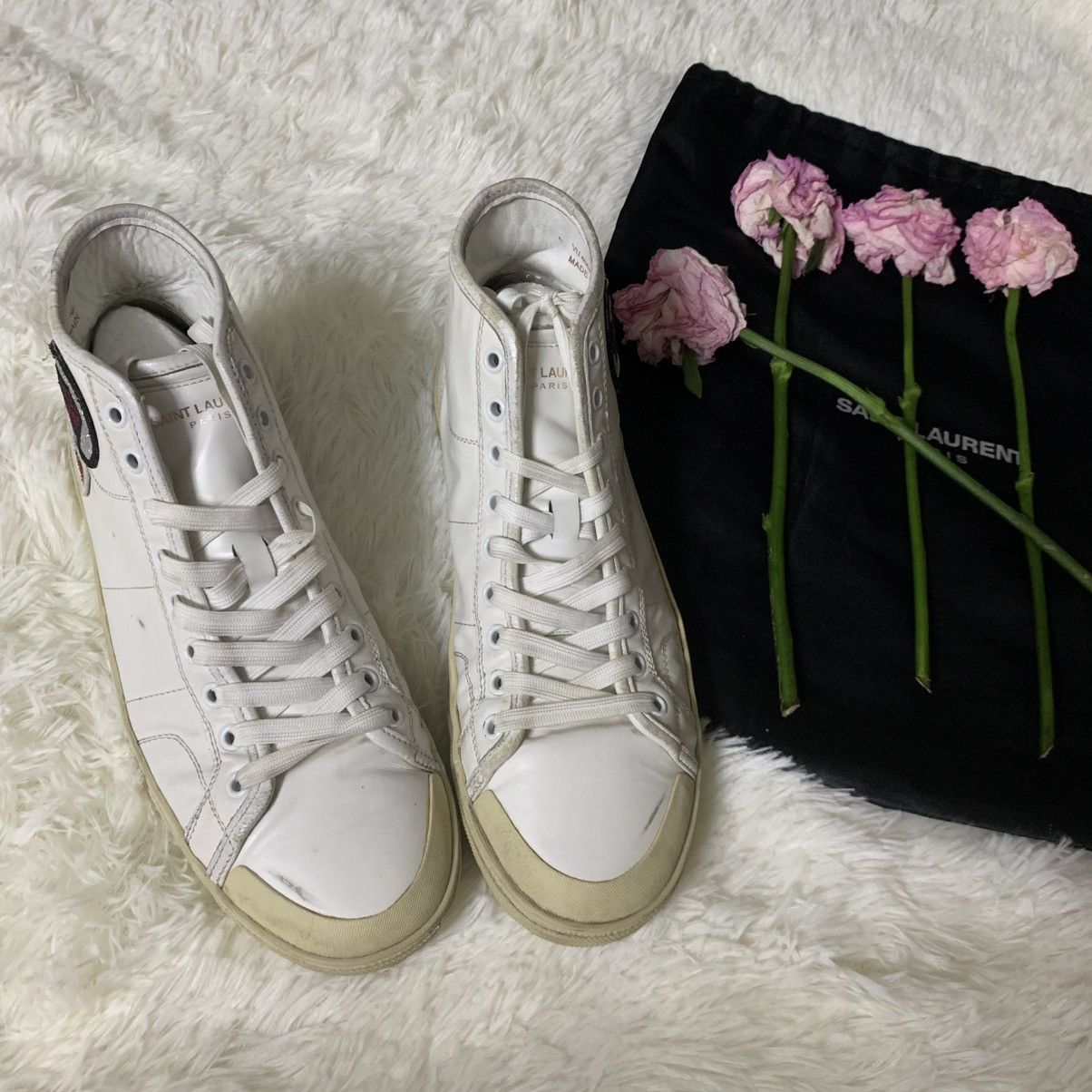 Saint Laurent Paris 16ss Diamond board shoes Size US 9 / EU 42 - 3 Thumbnail