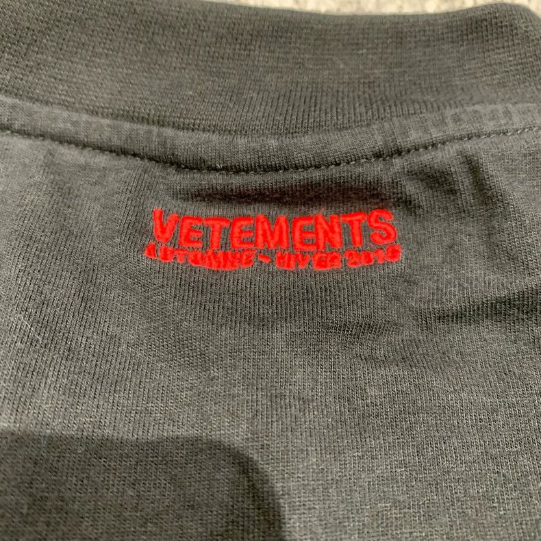 Vetements Vetements Black German chariot short sleeves 2506-Nextarrow Size US S / EU 44-46 / 1 - 7 Thumbnail