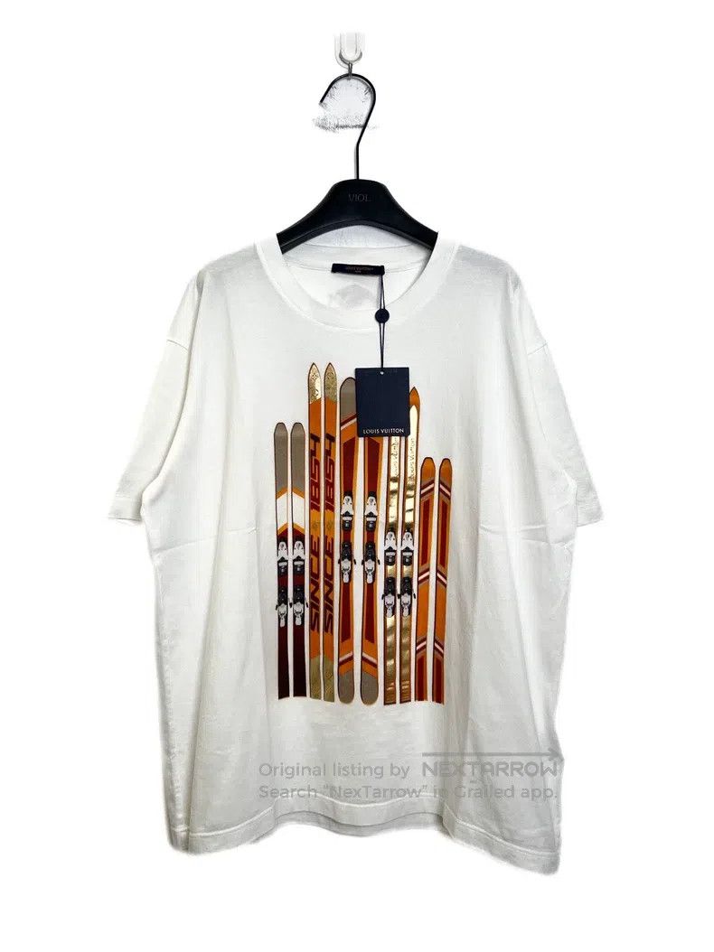 Louis Vuitton Louis Vuitton size 4l SKI Ski Collection Printed Short Slee Size US M / EU 48-50 / 2 - 1 Thumbnail