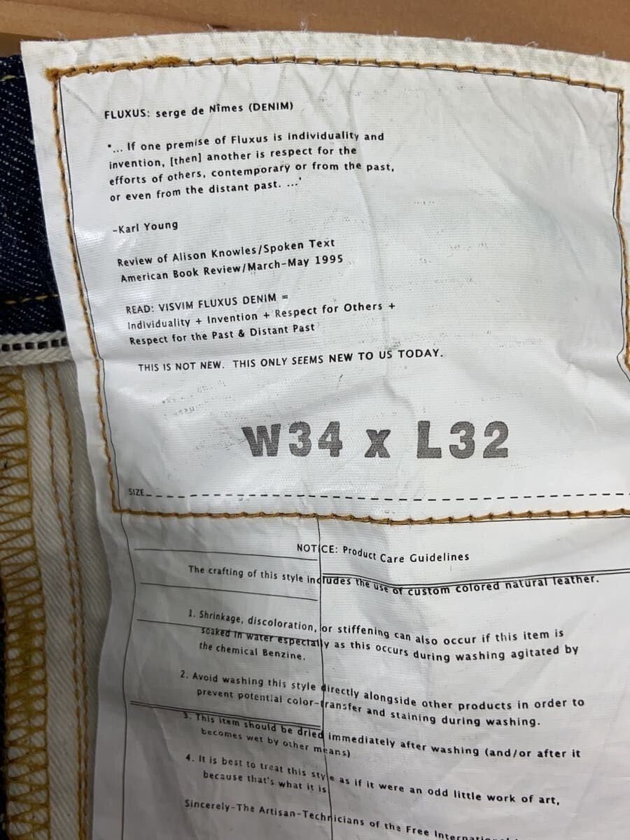Visvim Blue Denim Fluxus Size US 32 / EU 48 - 4 Thumbnail