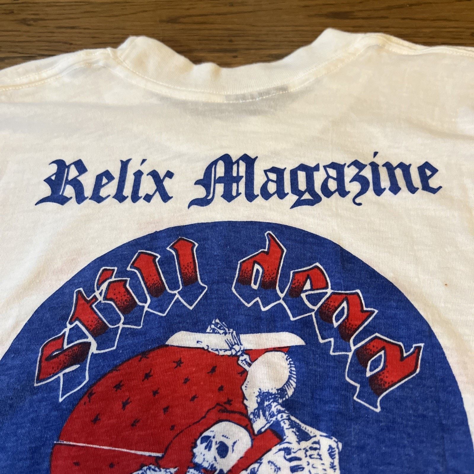 Grateful Dead VINTAGE 70s GRATEFUL DEAD T-SHIRT SHAKEDOWN STREET RELIX MAG Size US M / EU 48-50 / 2 - 14 Thumbnail