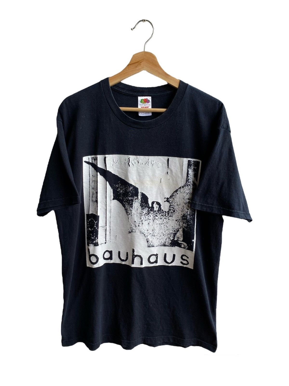 image of Band Tees x Vintage Bauhaus Band Tee in Black, Men's (Size Large)