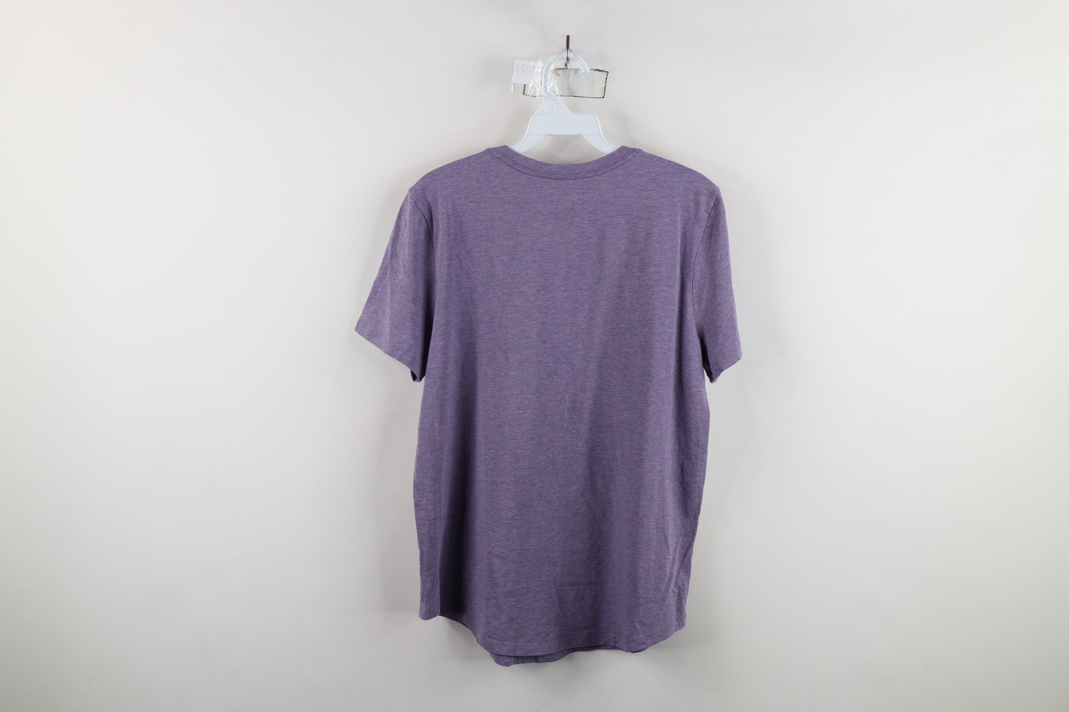 Lululemon × Vintage Lululemon Yoga Blank Short Sleeve T-Shirt Heather Purple Size M / US 6-8 / IT 42-44 - 8 Thumbnail