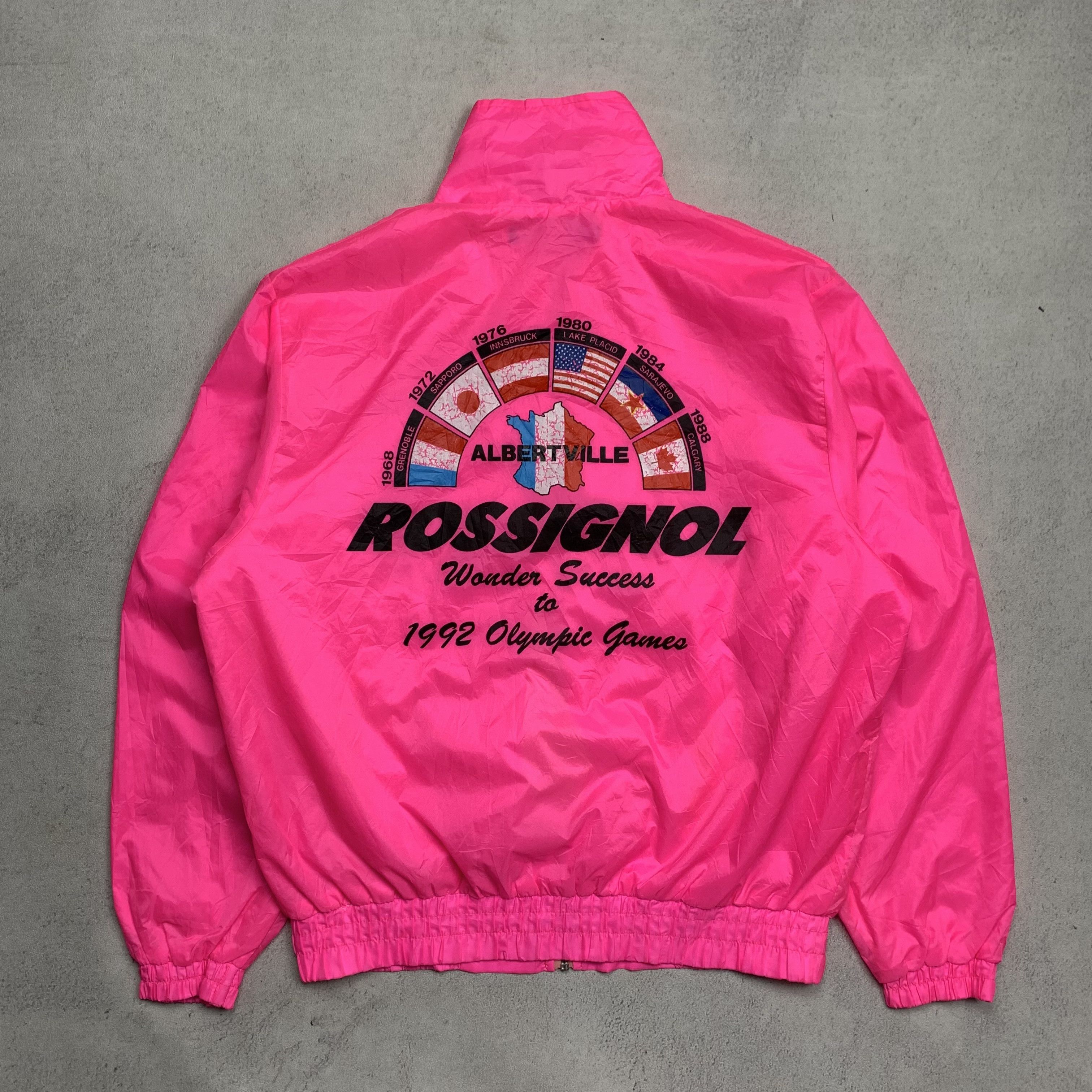 Vintage Vintage Rossignol Ski Racing Jacket 1992 Olympic Games Size US M / EU 48-50 / 2 - 1 Thumbnail