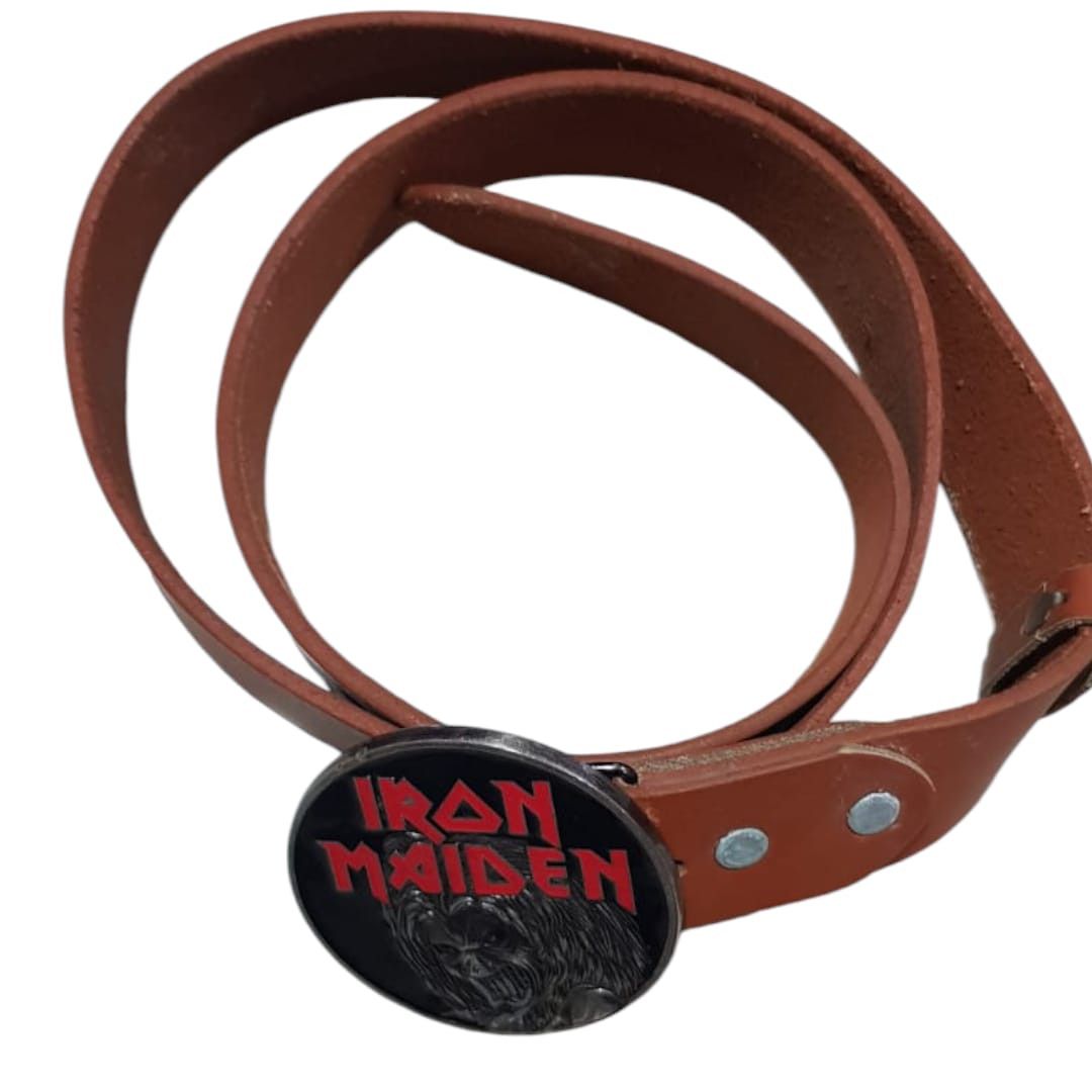 Iron Maiden Vintage Iron Maiden Buckle Belt 2013 Size ONE SIZE - 4 Thumbnail