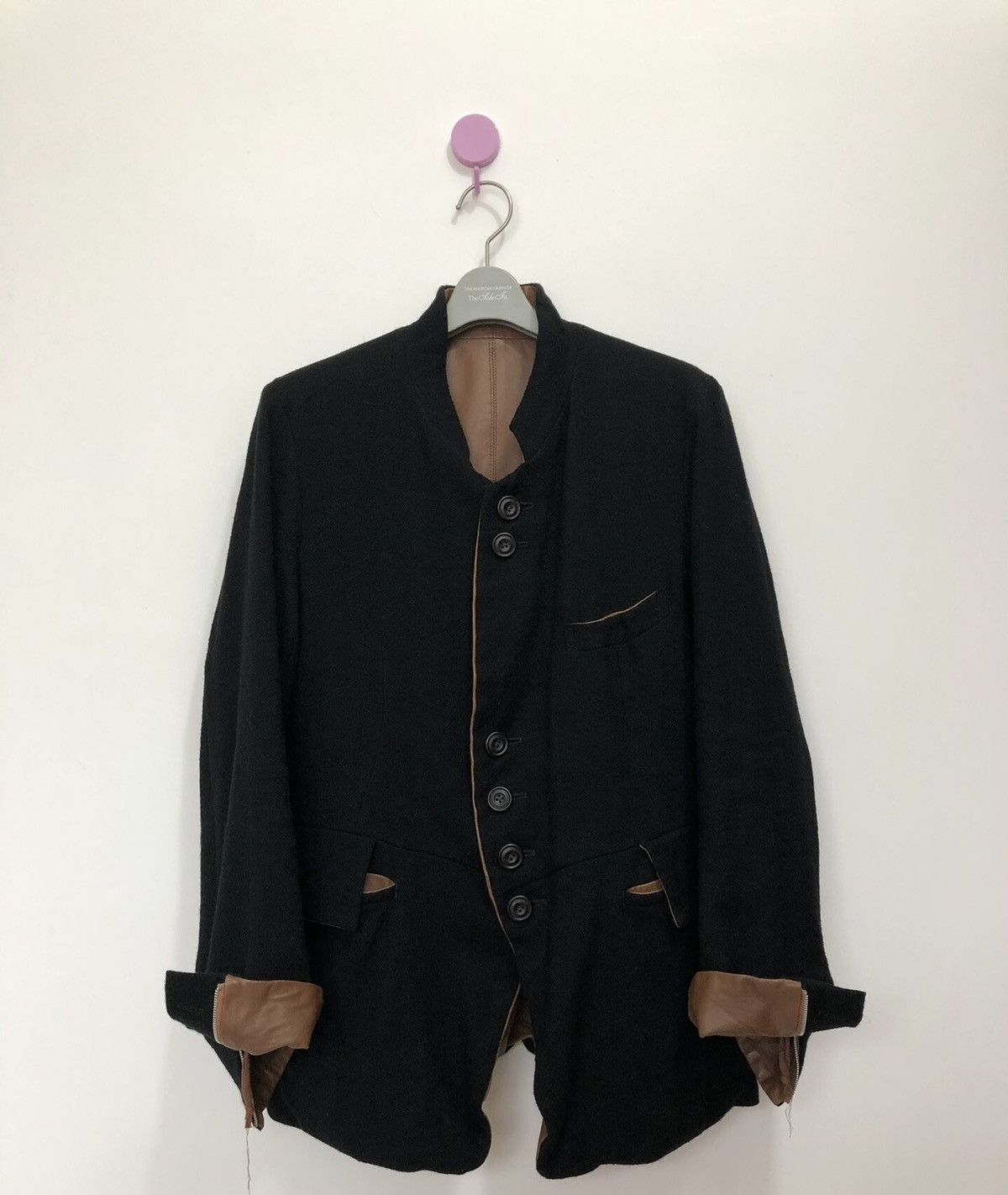 Takahiromiyashita The Soloist. TAKAHIROMIYASHITA THE SOLOIST leather jacket Size US S / EU 44-46 / 1 - 2 Thumbnail