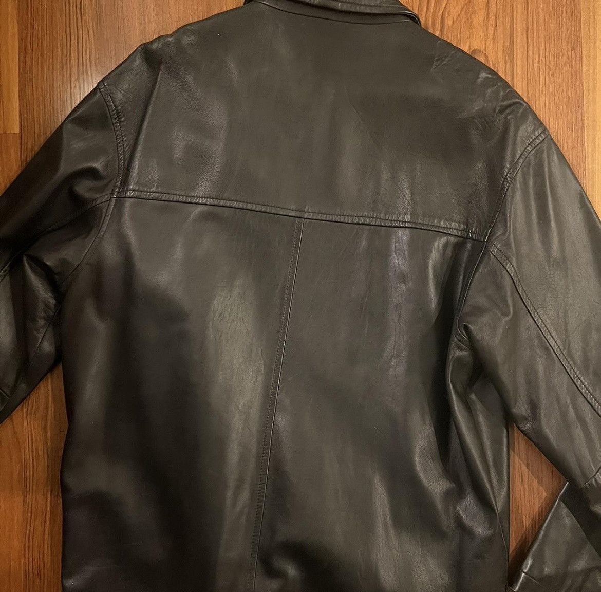 Danier Black Leather danier jacket Size US L / EU 52-54 / 3 - 2 Thumbnail