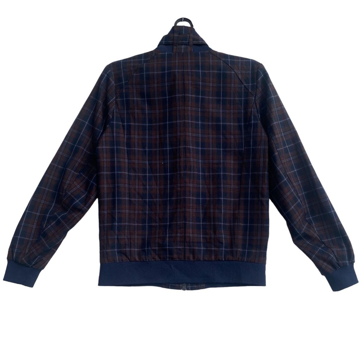 Japanese Brand BREATH MINT japan dobby check classic multi zip punk jacket Size US M / EU 48-50 / 2 - 4 Thumbnail