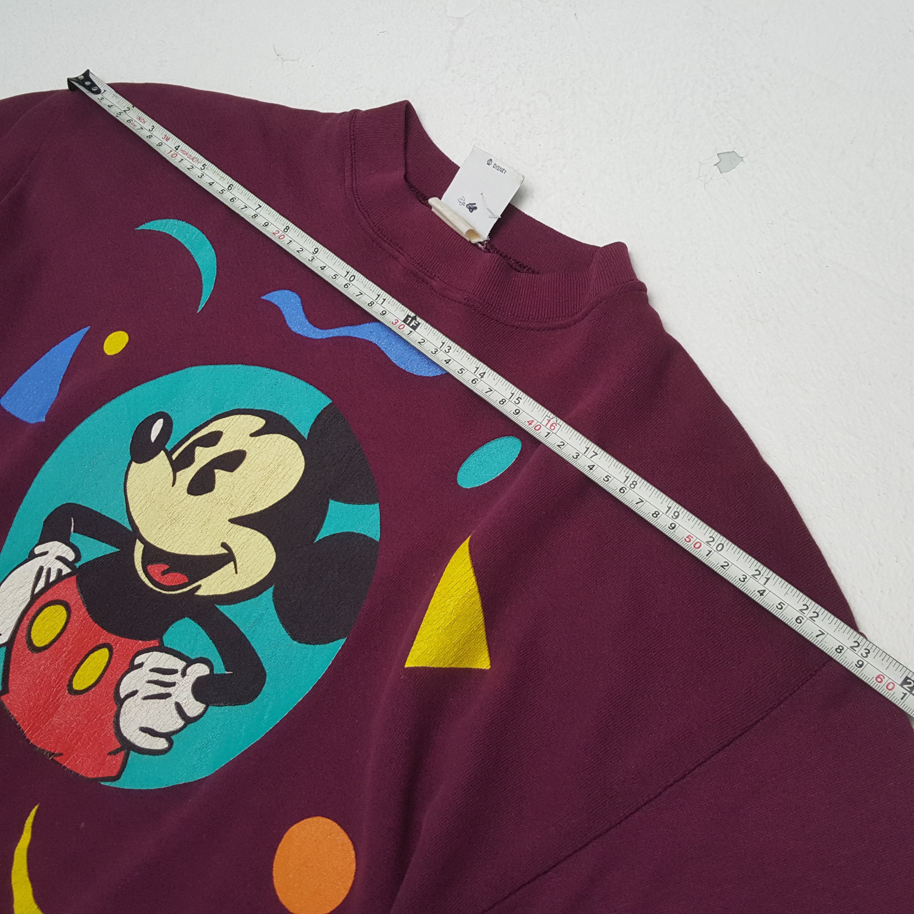 Disney × Mickey Mouse × Vintage MICKEY MOUSE DISNEY Character Vintage Sweatshirt Size US M / EU 48-50 / 2 - 4 Thumbnail