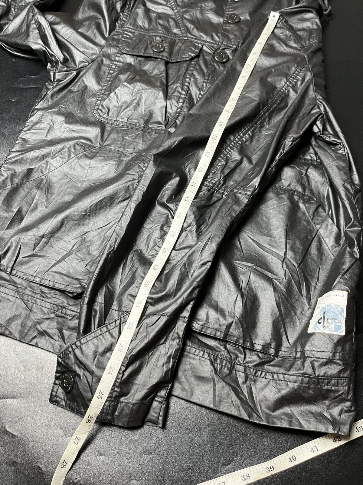 If Six Was Nine Shine Jacket True Black by Samuel And Kevin Size US L / EU 52-54 / 3 - 13 Thumbnail