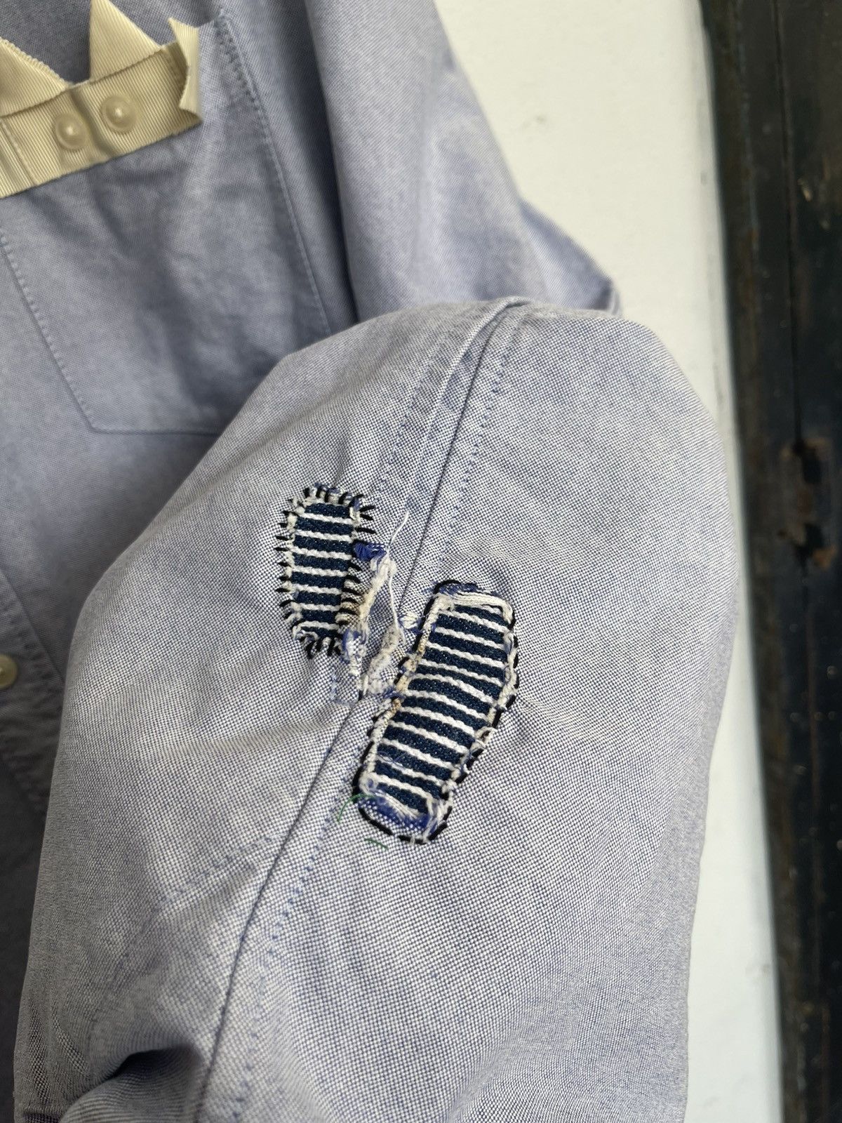 Ne-Net Repaired Ne Net Baggy Chambray Shirt Size XS / US 0-2 / IT 36-38 - 8 Thumbnail