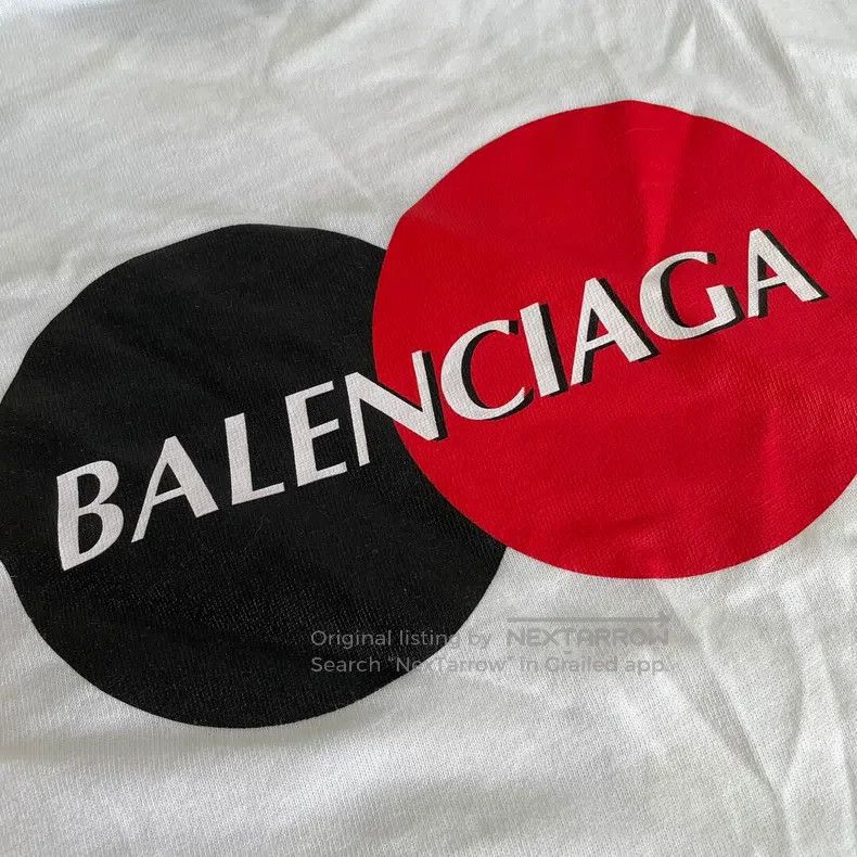 Balenciaga Balenciaga Pepsi Cola Short Sleeve T-Shirt Size US S / EU 44-46 / 1 - 4 Thumbnail