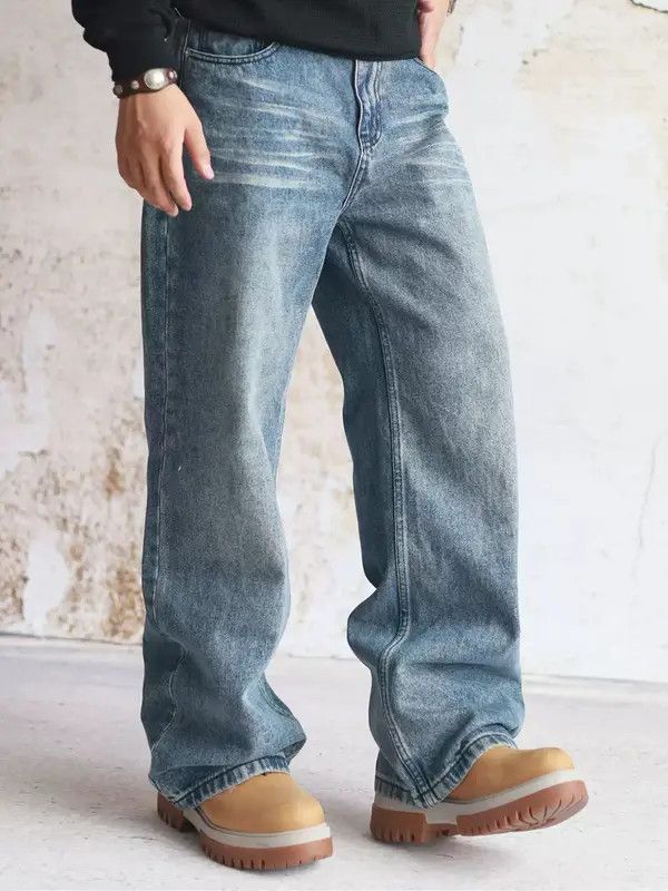 Jean Baggy Flare Denim Jeans Size US 40 / EU 56 - 1 Thumbnail