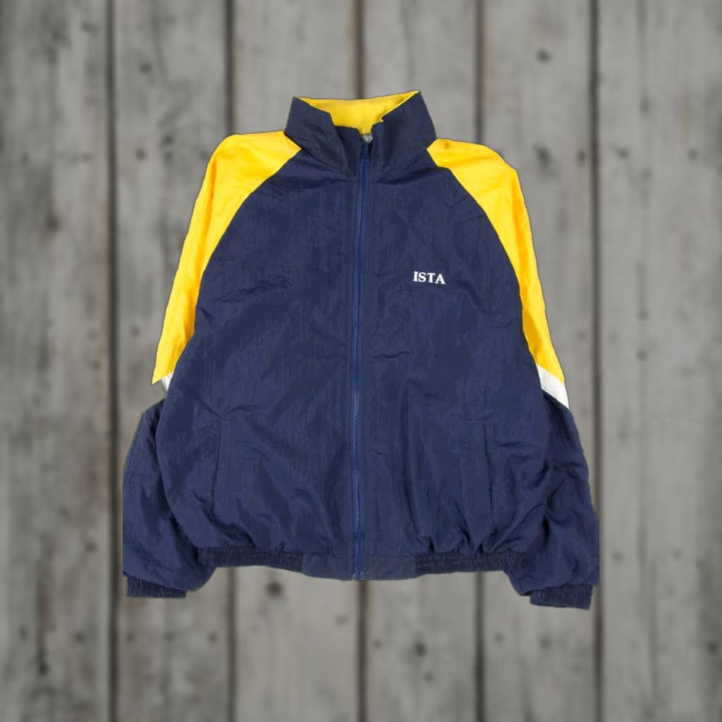 Vintage VINTAGE 90s Hilton Nylon Jacket, X-Large, Regular, Chest 26, Front Length 25, Ragstock, Unkown Brand, Mens? Size US XL / EU 56 / 4 - 1 Thumbnail