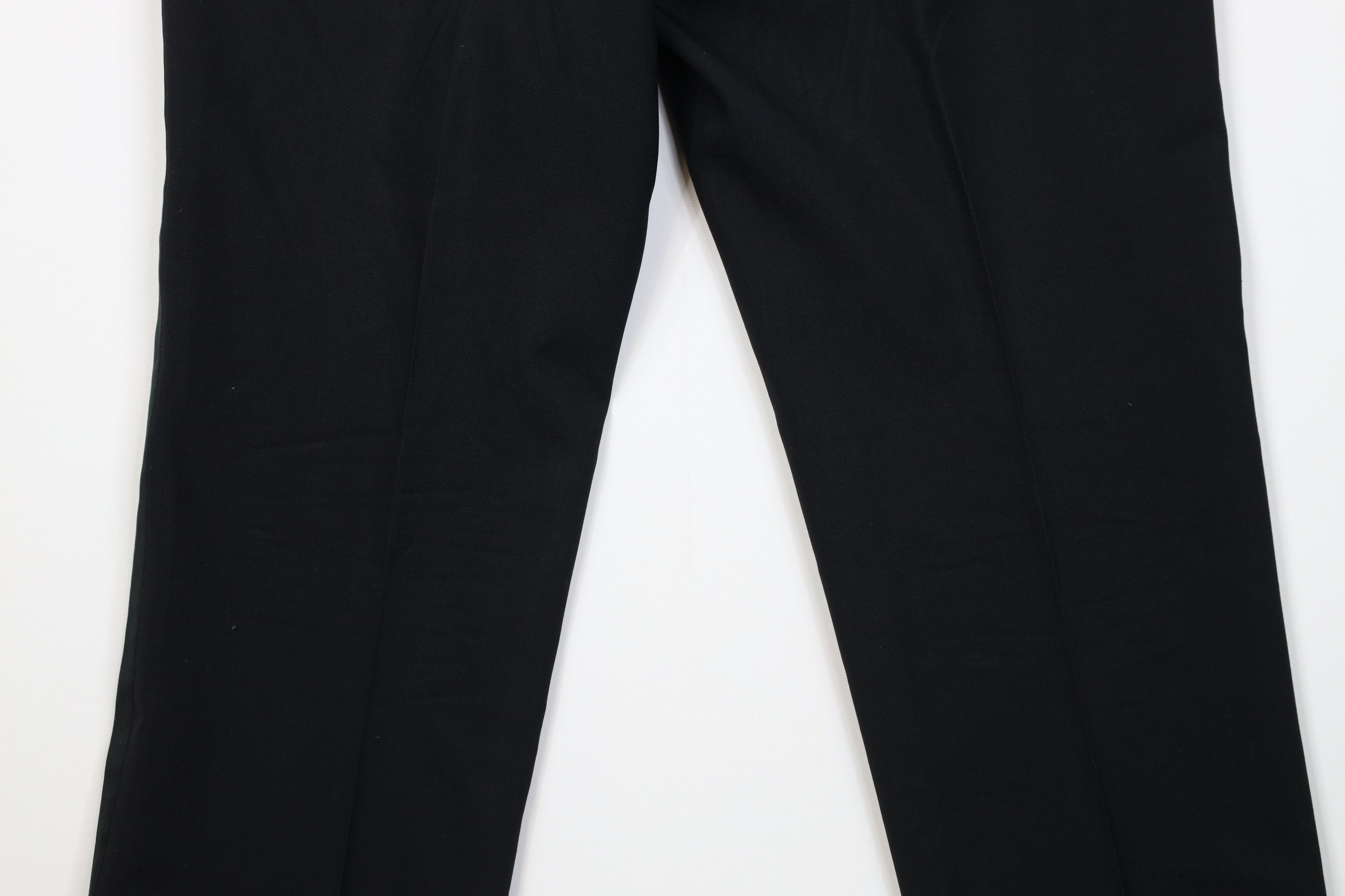 Vintage Vintage 50s 60s Flared Rayon Gabardine Wool Tuxedo Pants USA Size US 34 / EU 50 - 14 Thumbnail