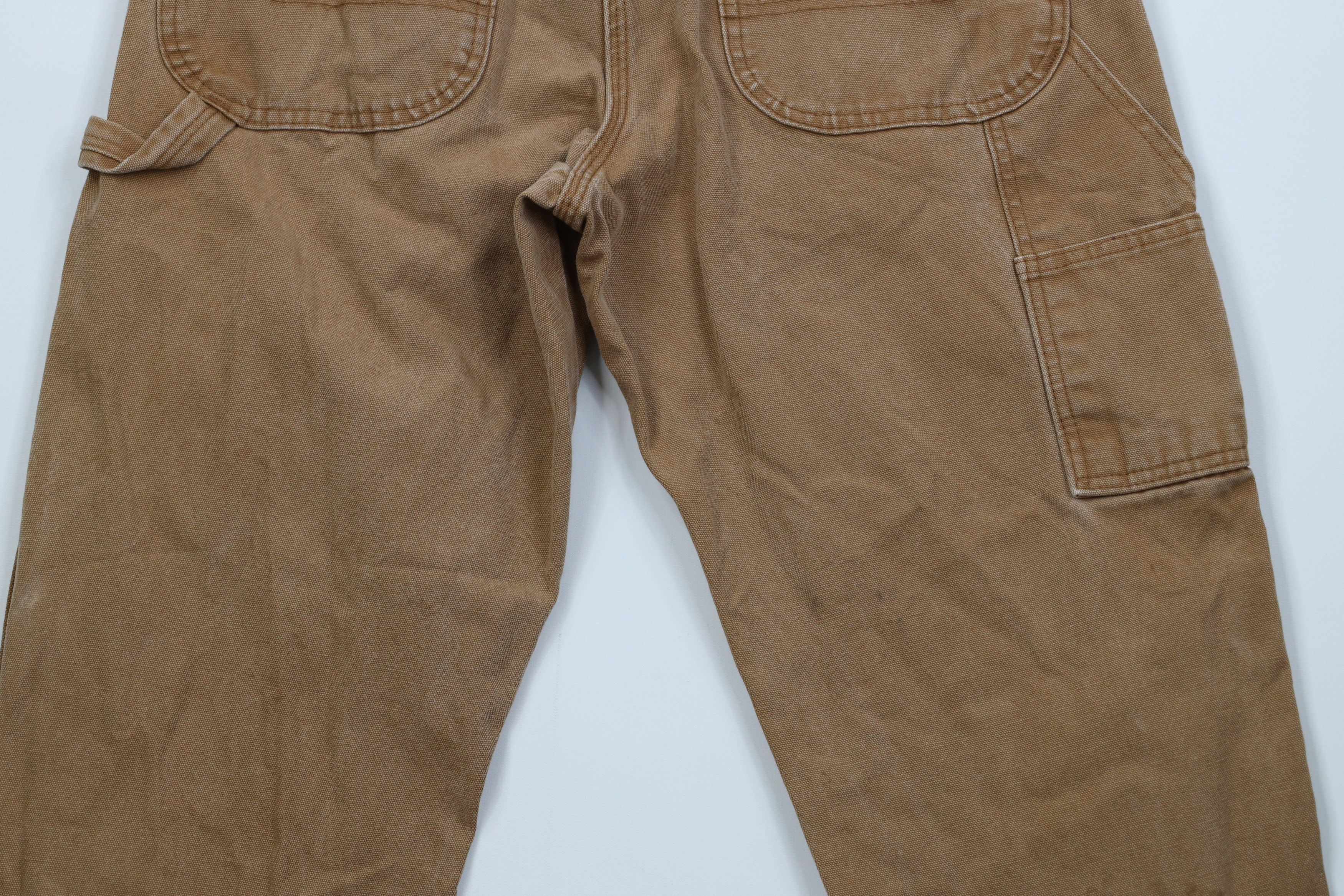 Dickies Vintage Y2K Dickies Fit Canvas Wide Leg Dungaree Pants Size US 34 / EU 50 - 13 Thumbnail