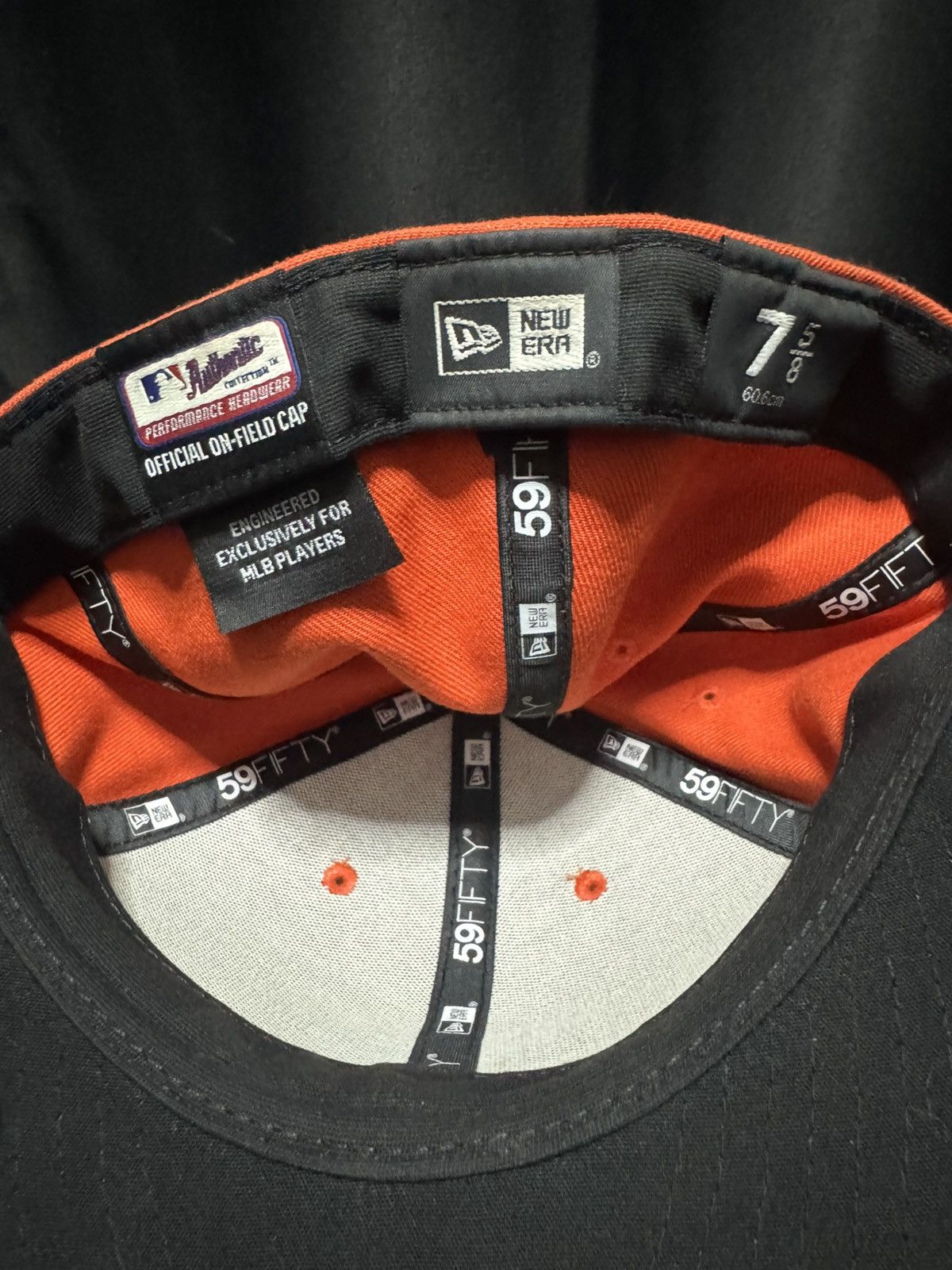 New Era Houston Astros fitted 7 5/8 Size ONE SIZE - 3 Thumbnail