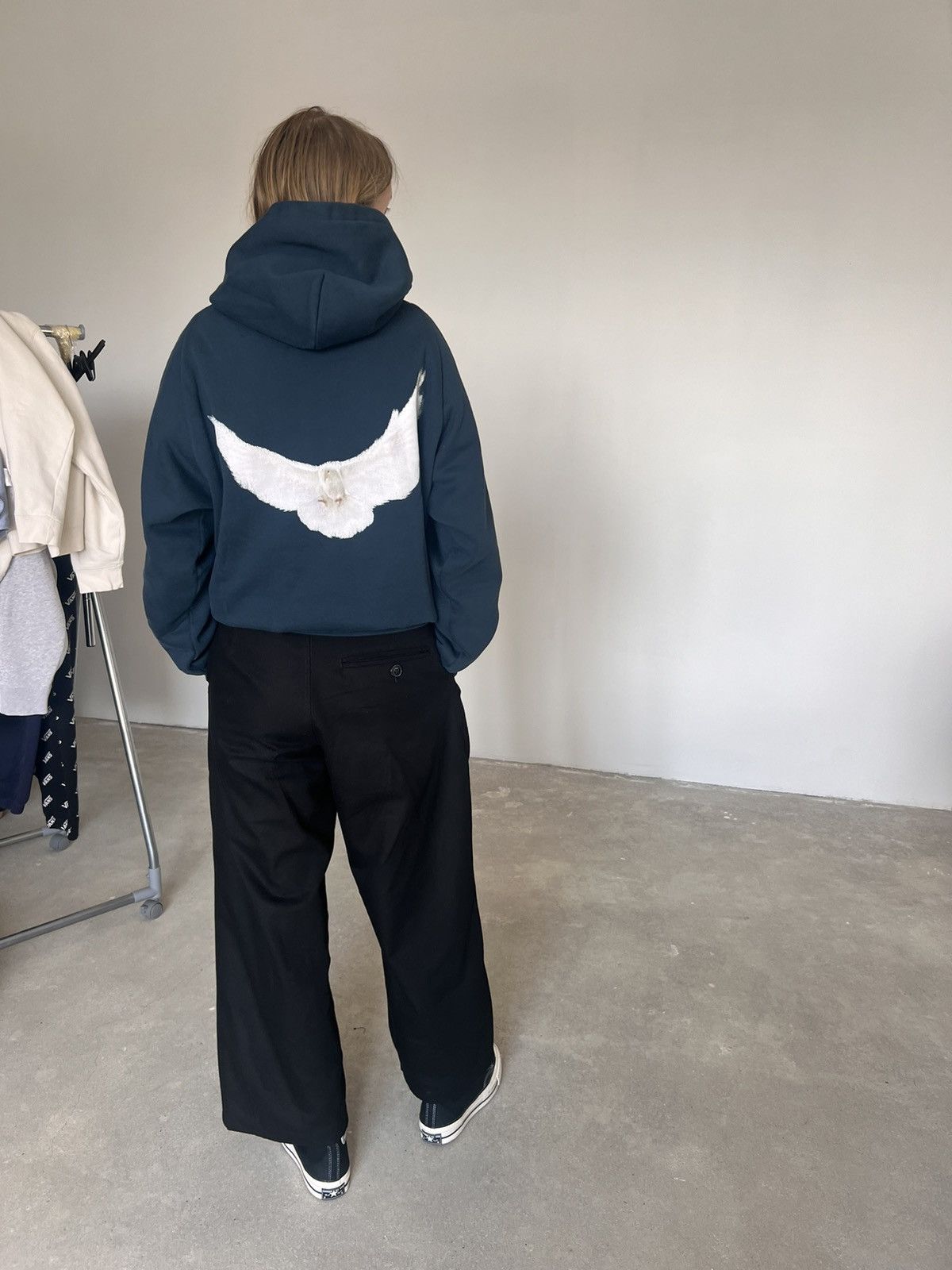 Gap Yeezy Gap Hoodie Shrunken Dove Size US XS / EU 42 / 0 - 5 Thumbnail