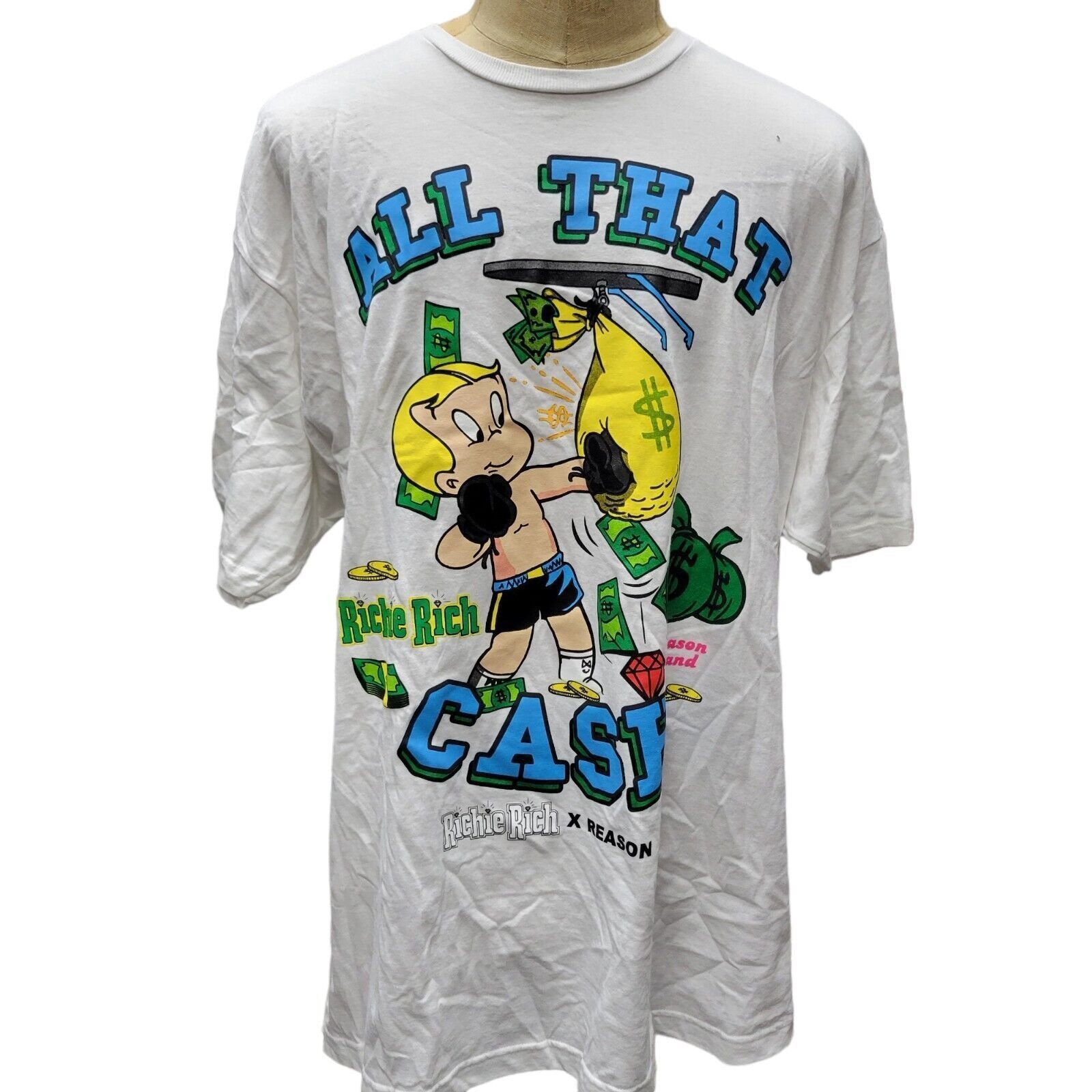 Reason Reason Brand Felix All That Cash Tshirt Men's. Size XXL. Ne Size US XXL / EU 58 / 5 - 1 Thumbnail