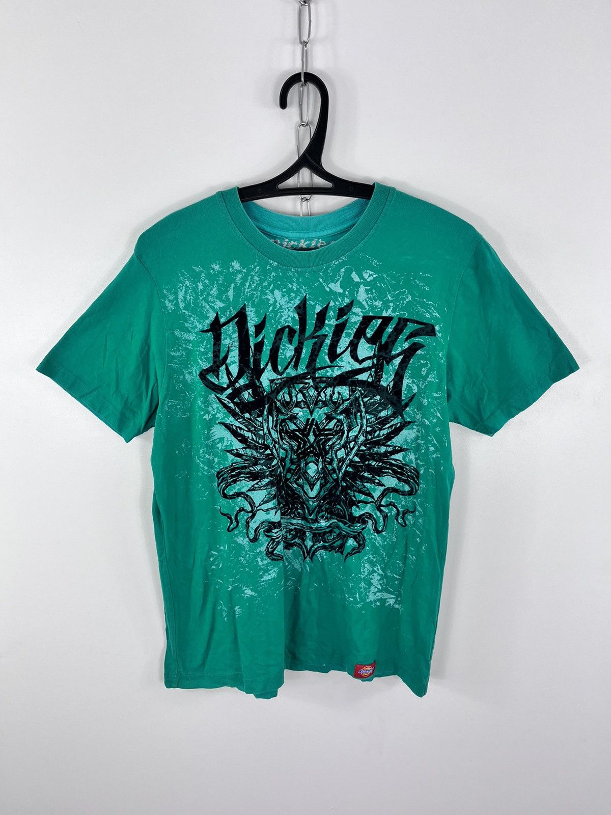 Dickies Dickies T-Shirt Velour Big Logo Print Green Size L Size US L / EU 52-54 / 3 - 1 Thumbnail