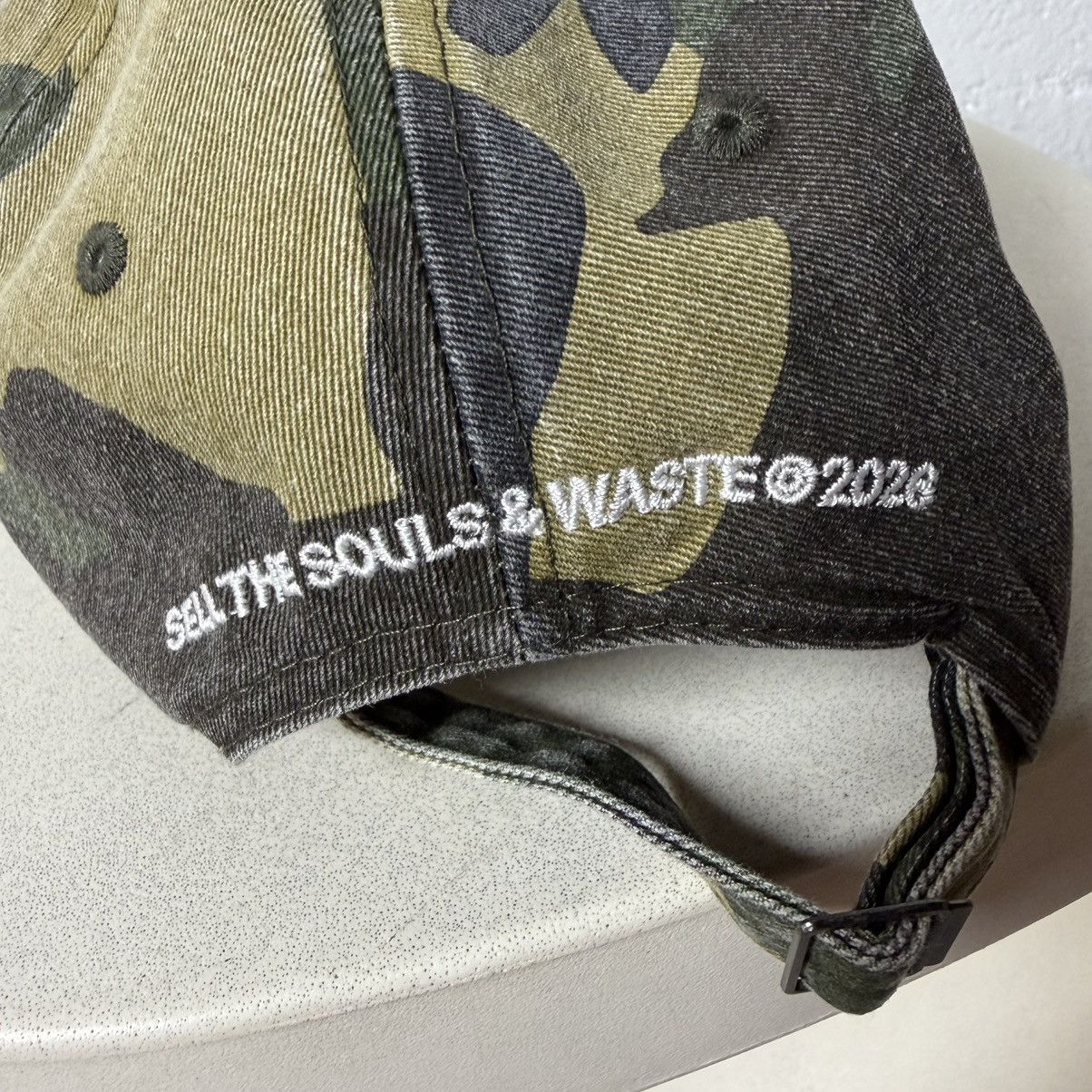 Other Waste! X Sell the Souls Camo Hat Size ONE SIZE - 5 Thumbnail