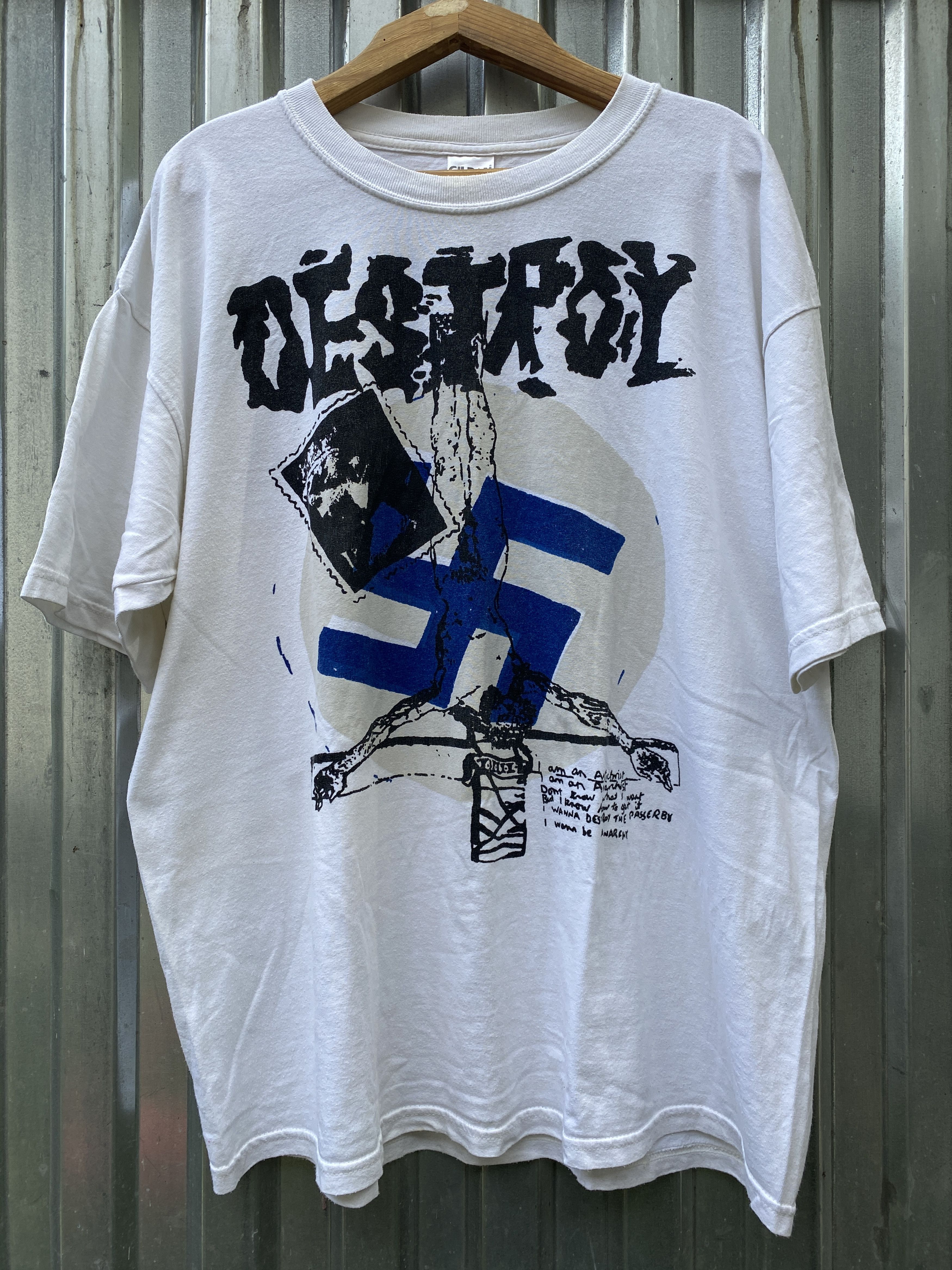 Vintage Seditionaries Balenicaga Style Punk Sex Pistols Tee