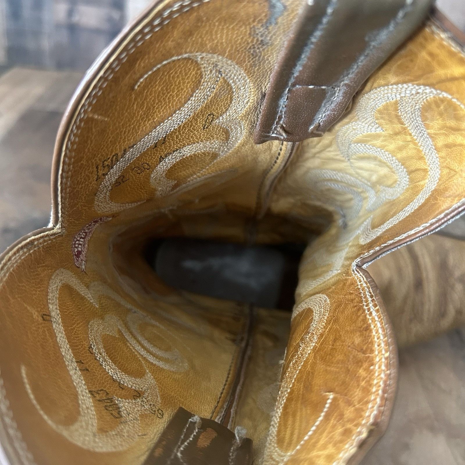 Nocona Boots Nocona Vintage Western Cowboy Boots Mens 11 D Size US 11 / EU 44 - 7 Thumbnail
