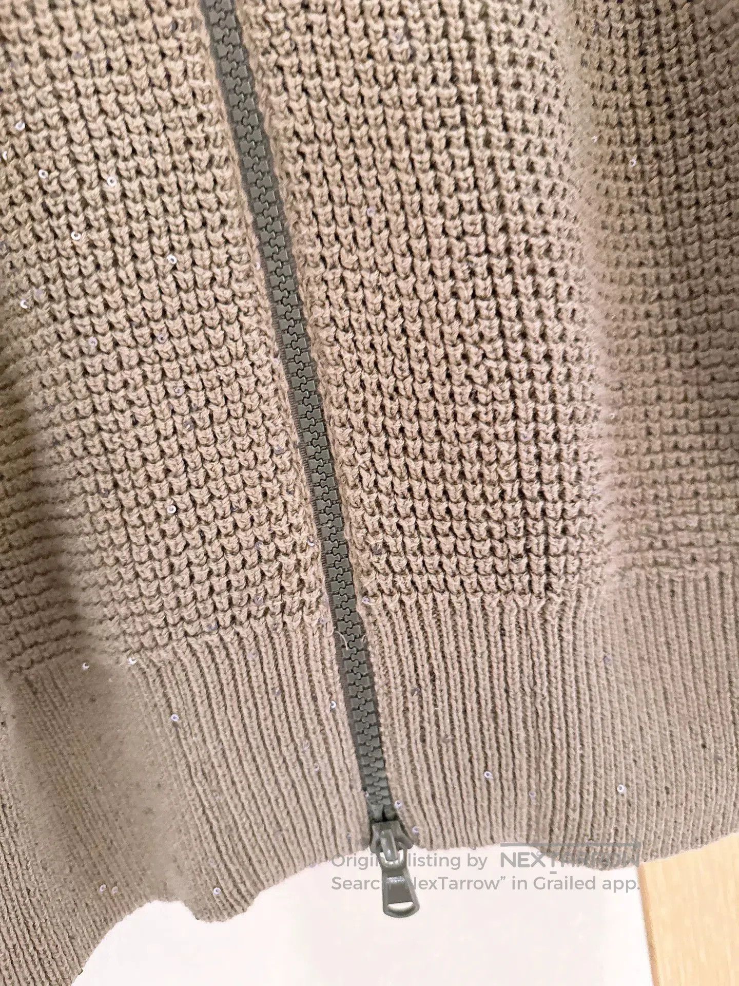 Brunello Cucinelli Brunello Cucinelli Sequin Knit Hoodie XS. Size US XS / EU 42 / 0 - 4 Thumbnail