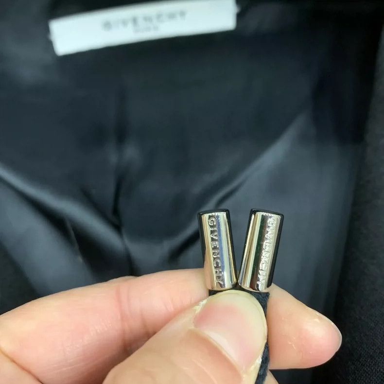 Givenchy Givenchy Size54 Black Five-Star Leather Patch Jacket Size 5 Size US M / EU 48-50 / 2 - 3 Thumbnail