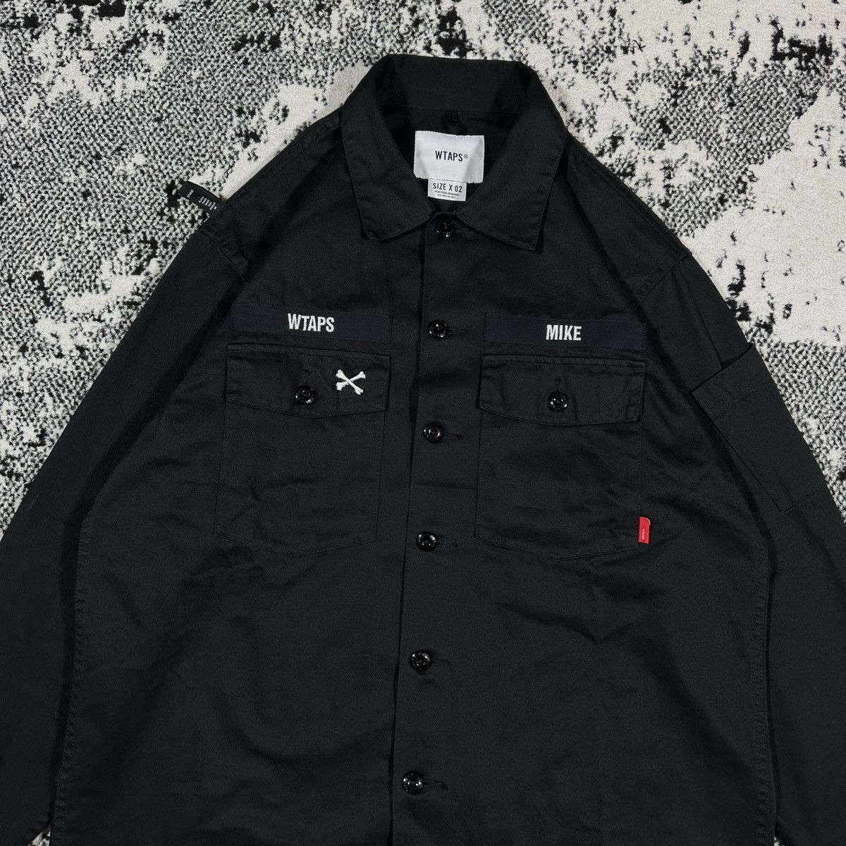 Japanese Brand WTAPS BUDS LS 01 SHIRT / COTTON. TWILL 2017 Size US M / EU 48-50 / 2 - 2 Thumbnail