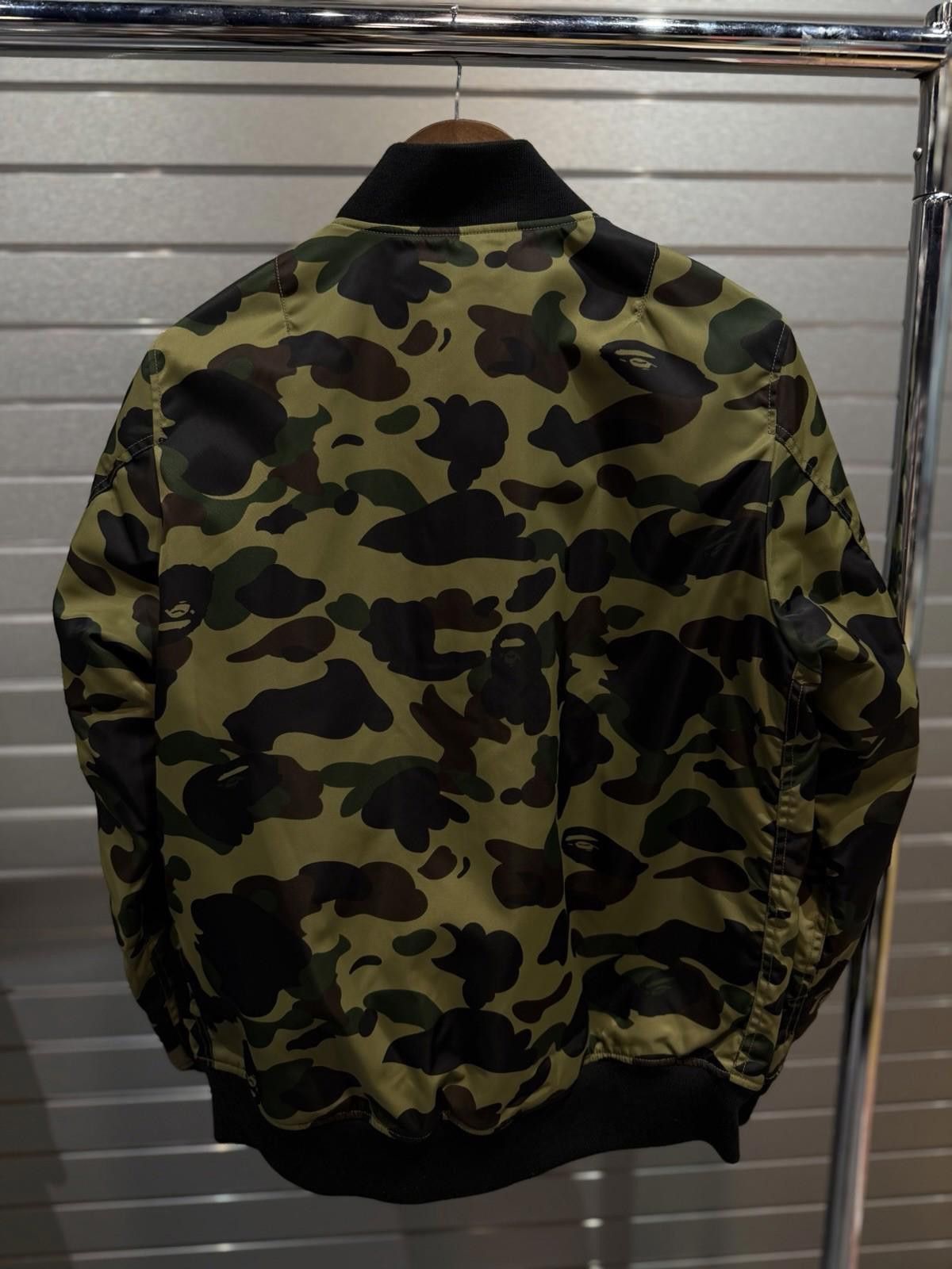 Bape A Bathing Ape Bape Camo MA-1 Flight Jacket Size (M) Size US M / EU 48-50 / 2 - 7 Thumbnail