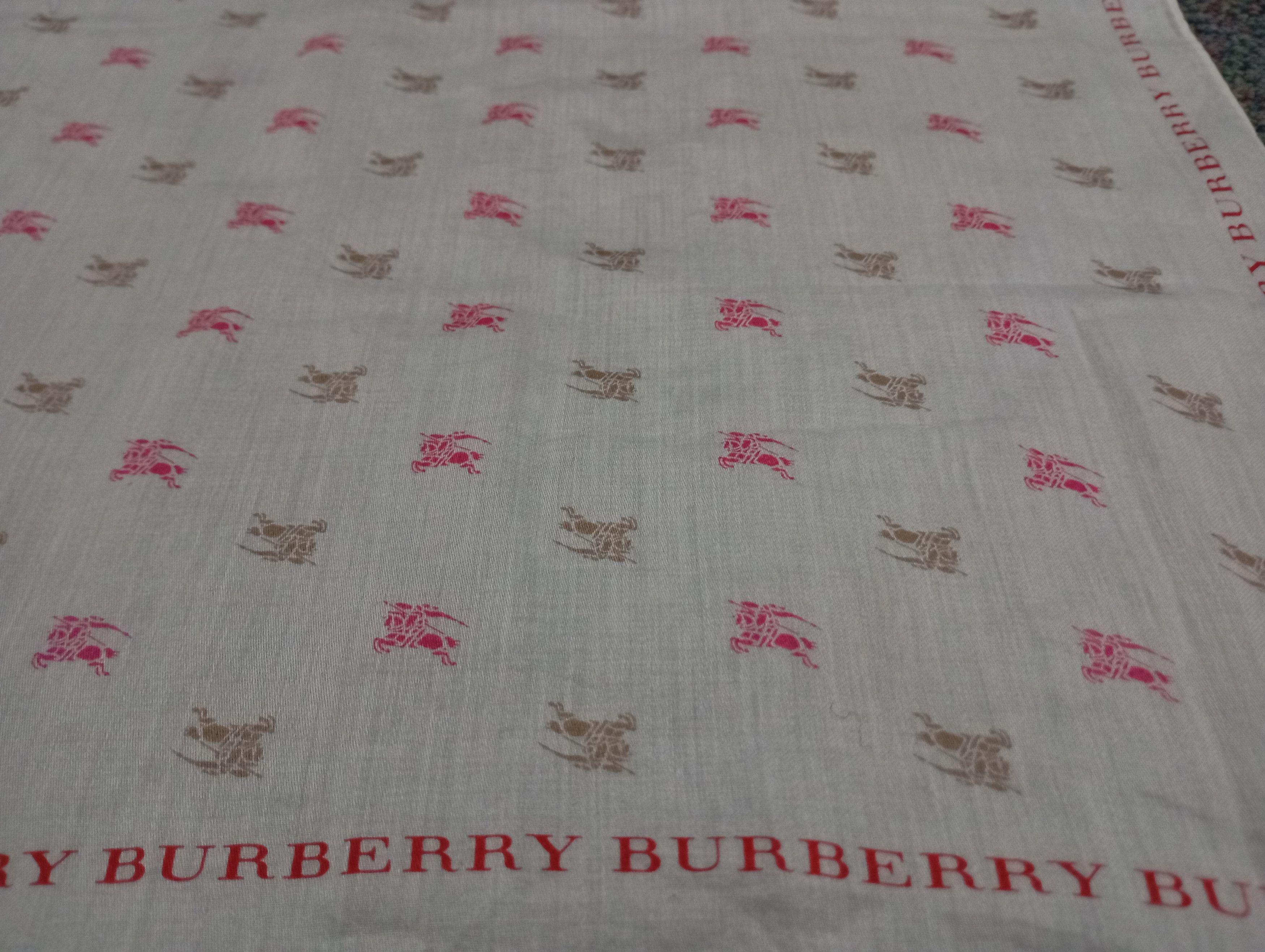 Burberry × Vintage Burberry Paisley Bandana Handkerchief Pocketsquare Size ONE SIZE - 3 Thumbnail
