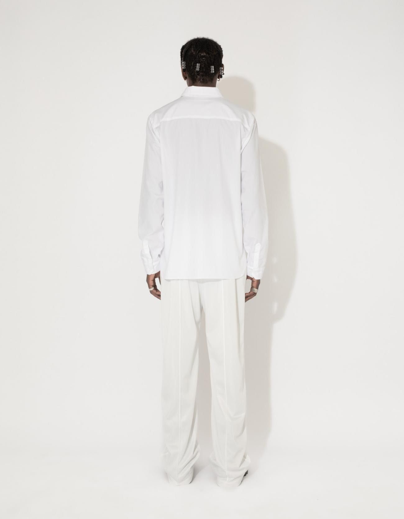 Han Kjobenhavn !DS! FW22 Han Kjobenhavn Poplin Script Logo White Shirt Size US S / EU 44-46 / 1 - 2 Thumbnail