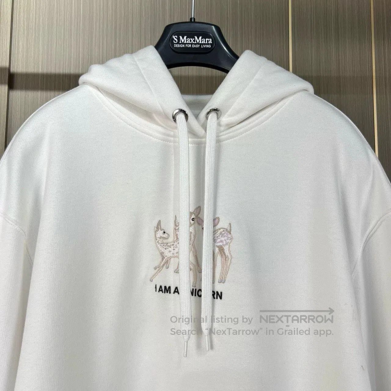 Burberry Burberry Embroidered Deer Letter Hoodie. Size XS / US 0-2 / IT 36-38 - 3 Thumbnail