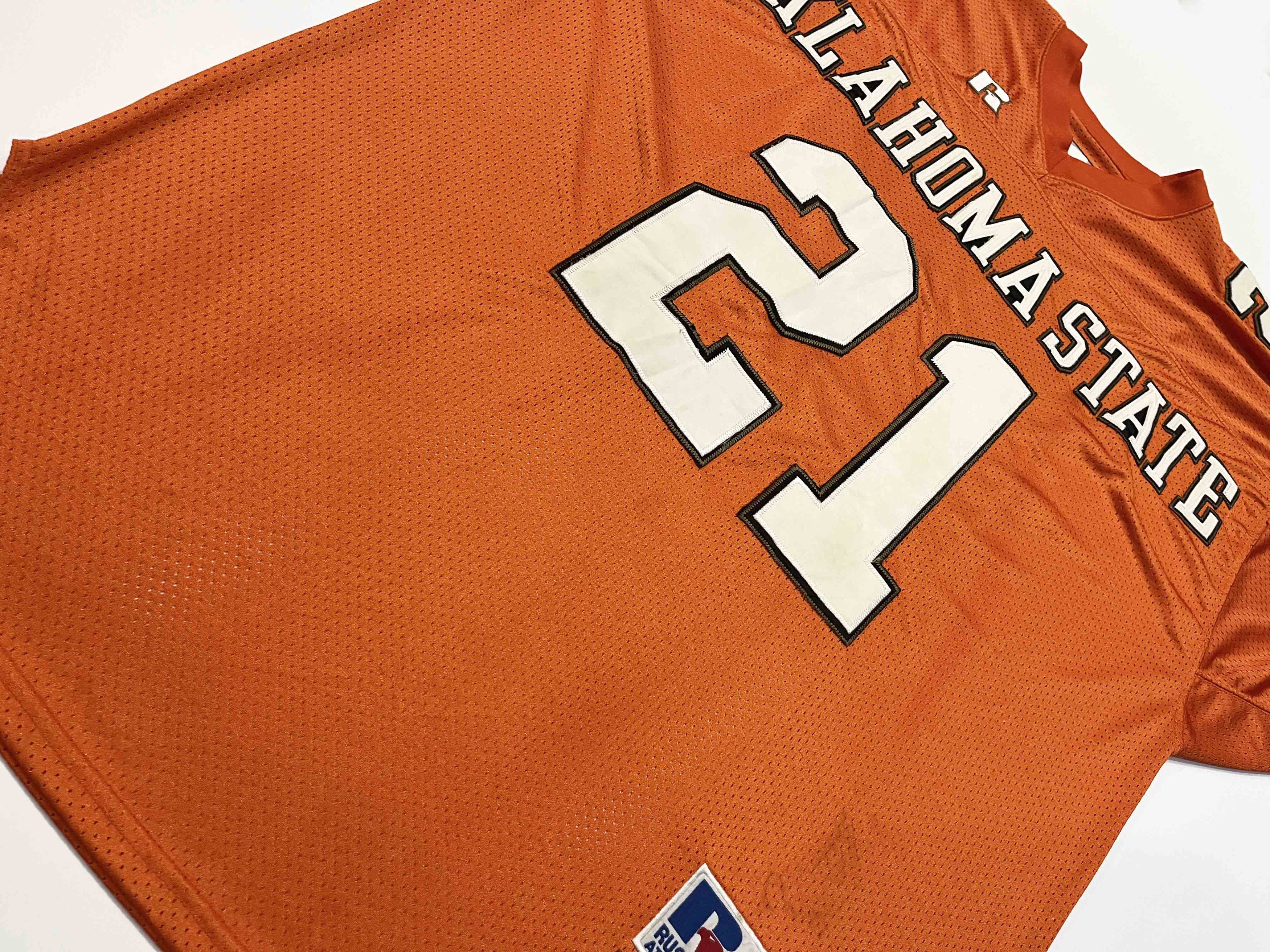 Russell Athletic Russell Collegiate Legends Oklahoma State SANDERS #21 Jersey Size US XL / EU 56 / 4 - 8 Thumbnail