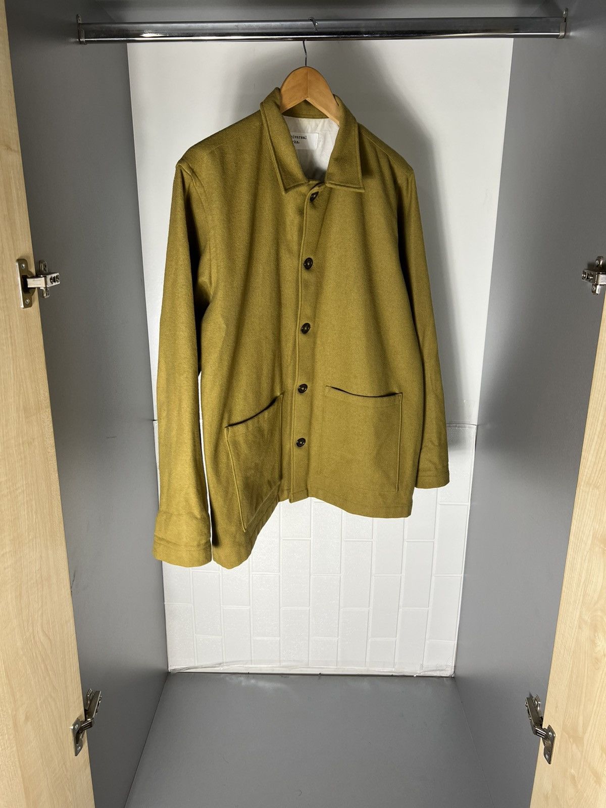 Universal Works VINTAGE UNIVERSAL WORKS FLANNEL DESIGNER JACKET OVERSHIRT Size US M / EU 48-50 / 2 - 4 Thumbnail