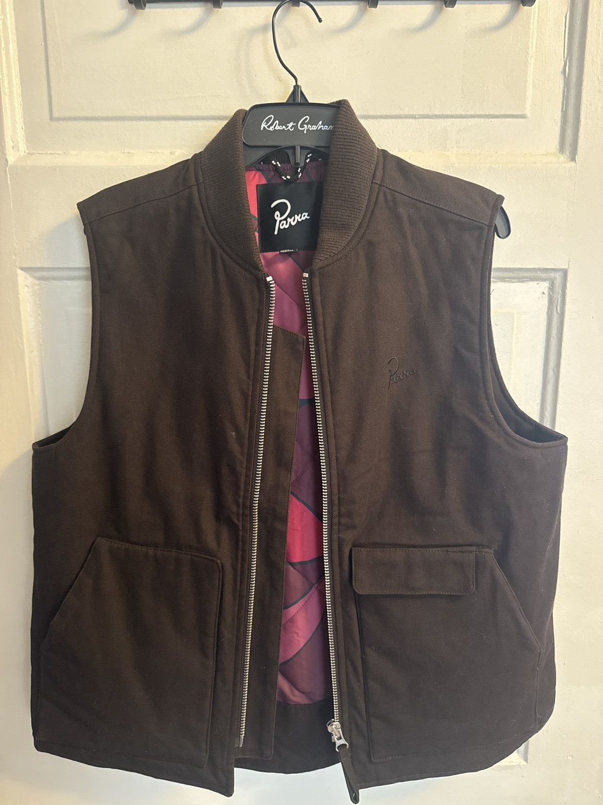 Parra Parra rare brown worker vest Size US M / EU 48-50 / 2 - 4 Thumbnail