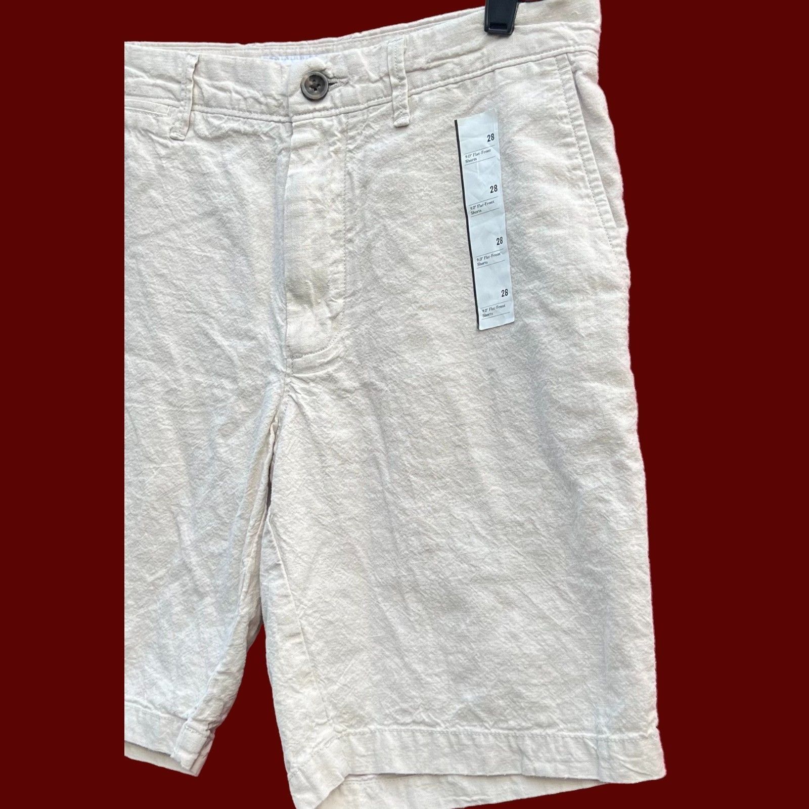 Other GoodFellow - Men's Flat Frint Short - 9" Inseam - Beige - 28 Size US 28 / EU 44 - 18 Thumbnail