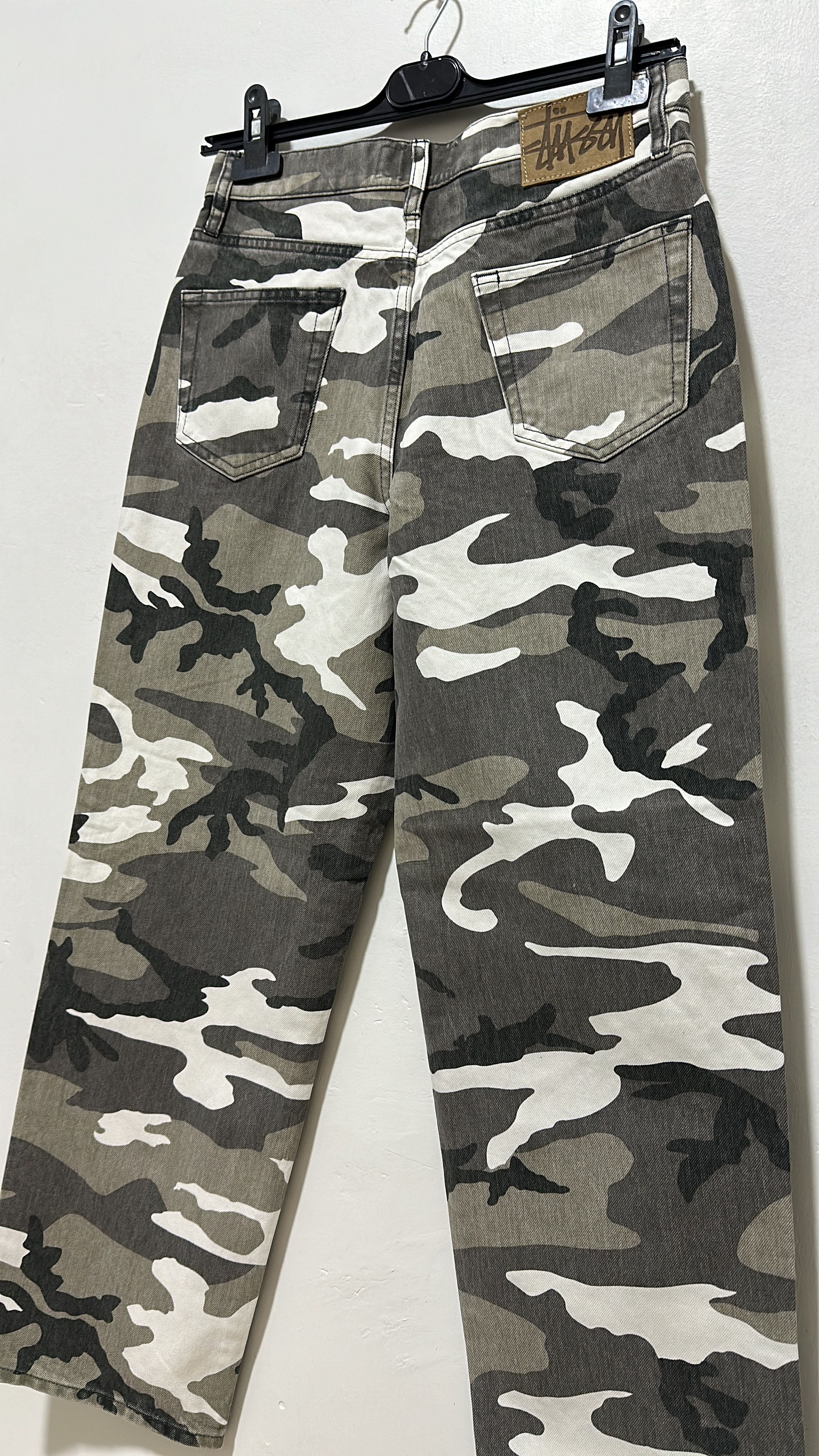 Stussy Stussy Snow Camo Big Ol Jeans Size 28 Size US 28 / EU 44 - 4 Thumbnail