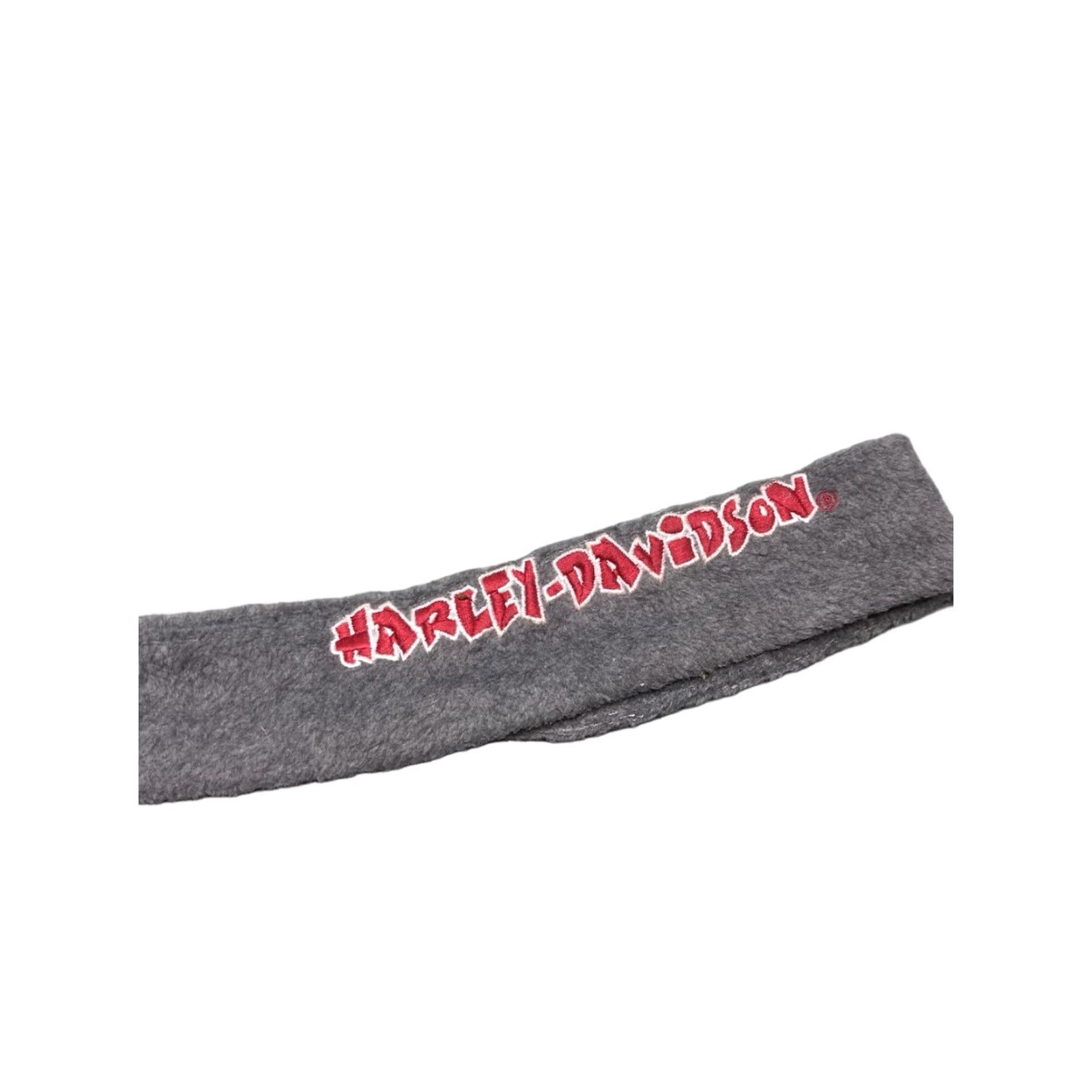 Harley Davidson VINTAGE Harley-Davidson Headband Sweatband Fleece Gray One Size Men Motorcycles Size US M / EU 48-50 / 2 - 1 Thumbnail