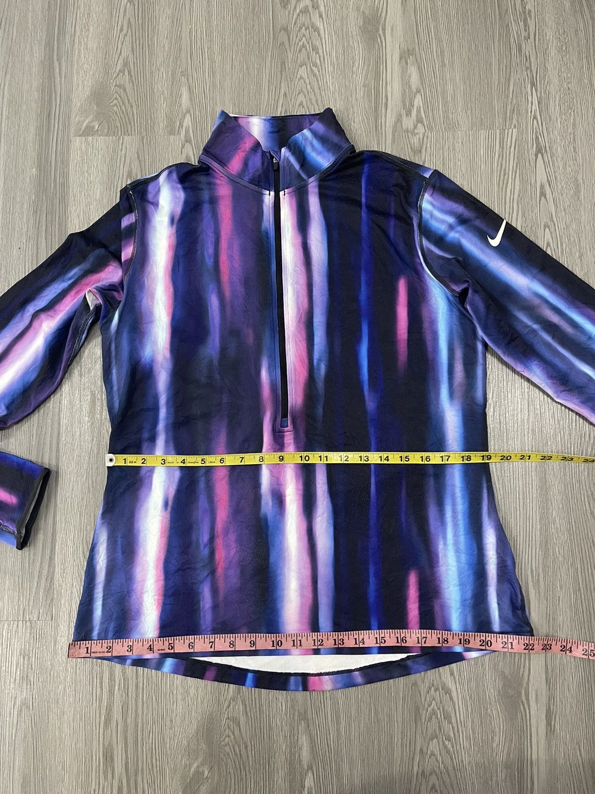 Nike Nike Dri Fit Pro Hyperwarm Arora purple Half Zip Pullover Size XL / US 12-14 / IT 48-50 - 10 Thumbnail