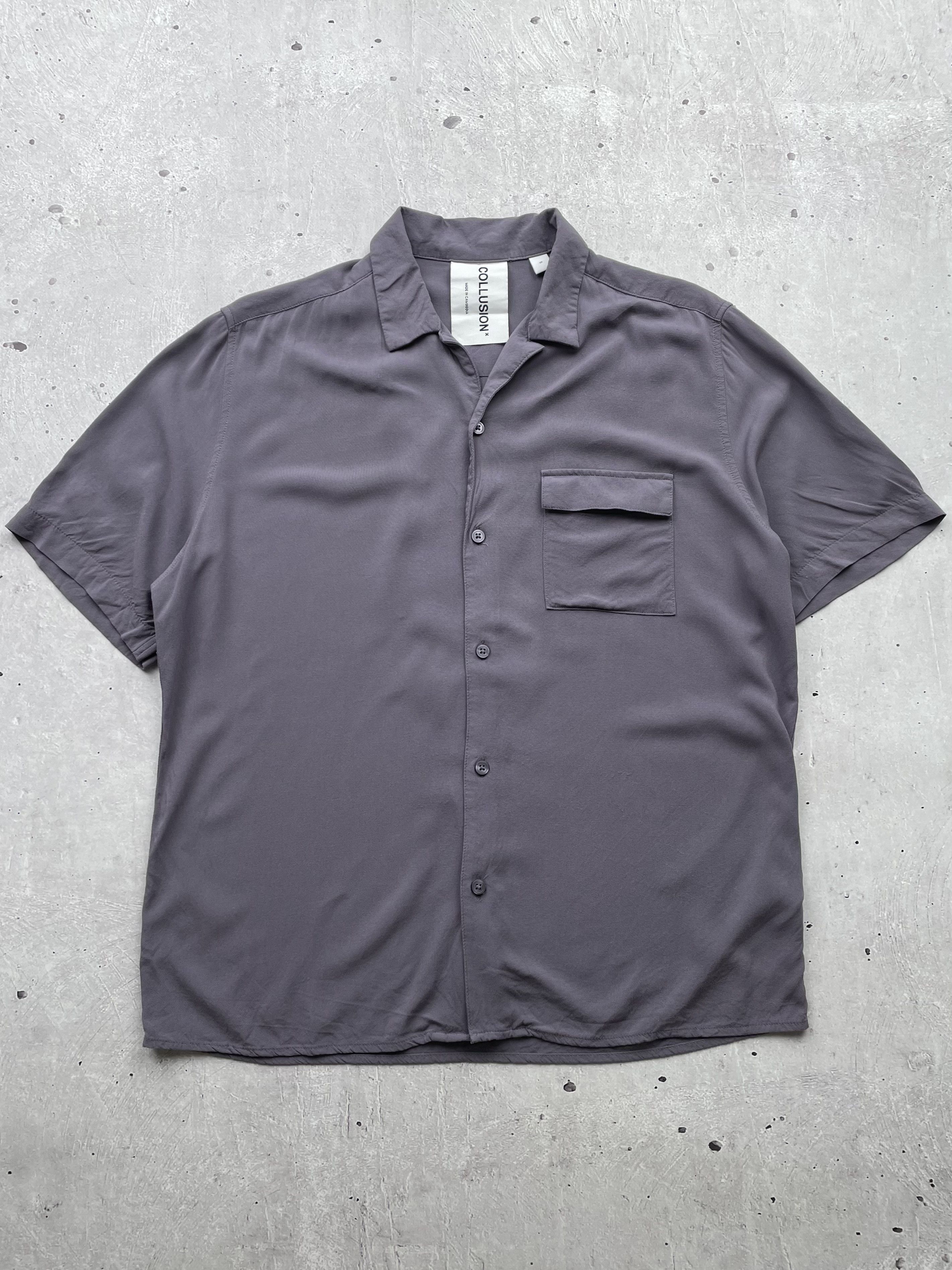 Japanese Brand × Vintage Collusion Vintage Shirt Short Sleeve Size US S / EU 44-46 / 1 - 1 Thumbnail