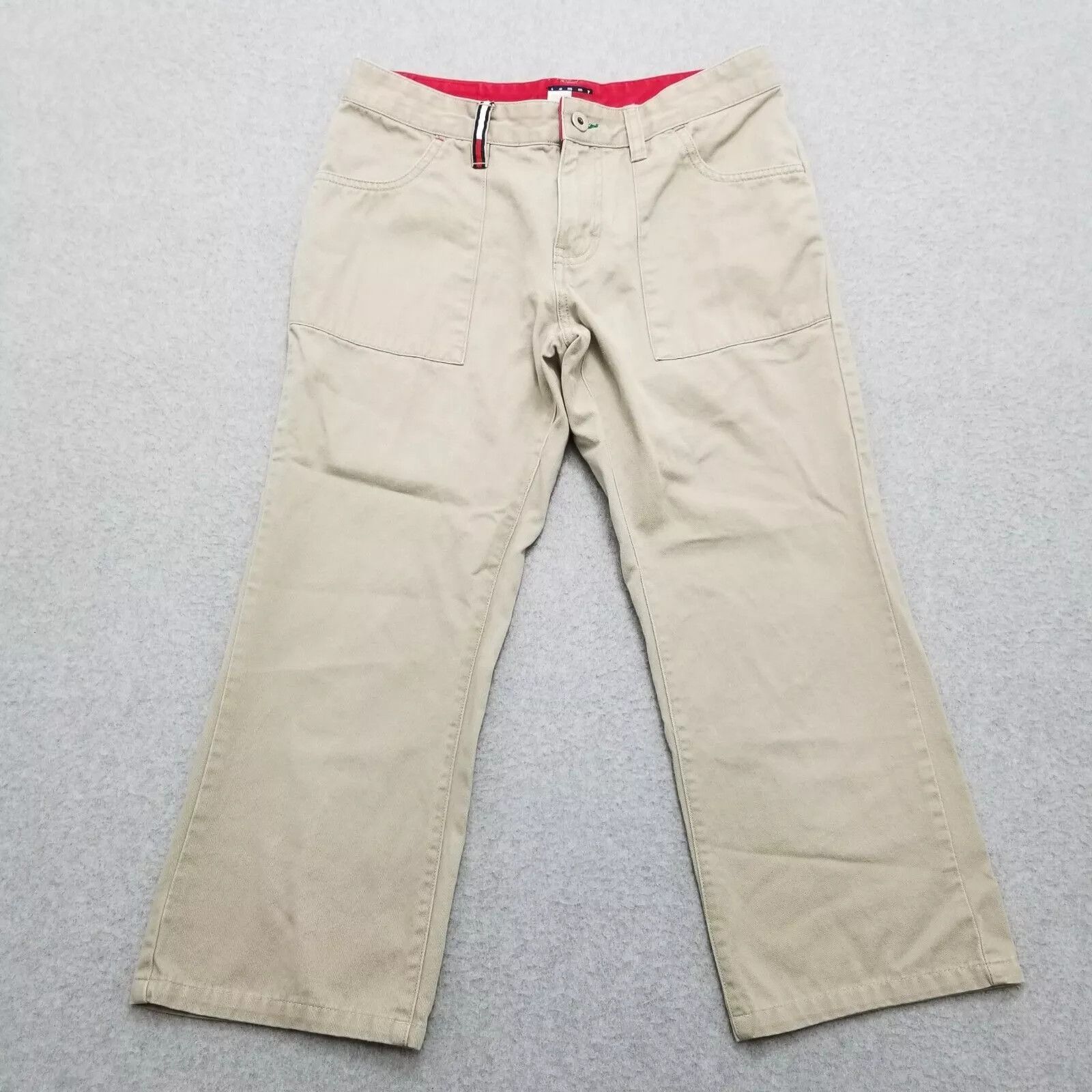 Tommy Hilfiger Tommy Hilfiger Pants Womens 7 Pockets Flared Capri 28x21 Size 28" / US 6 / IT 42 - 1 Thumbnail