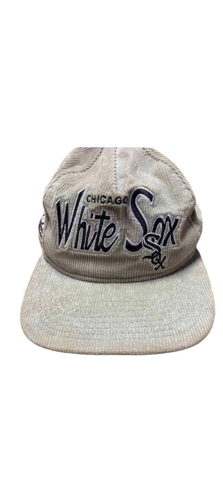 New Era Vintage Chicago White Sox Beige Corduroy Snapback Size ONE SIZE - 1 Thumbnail